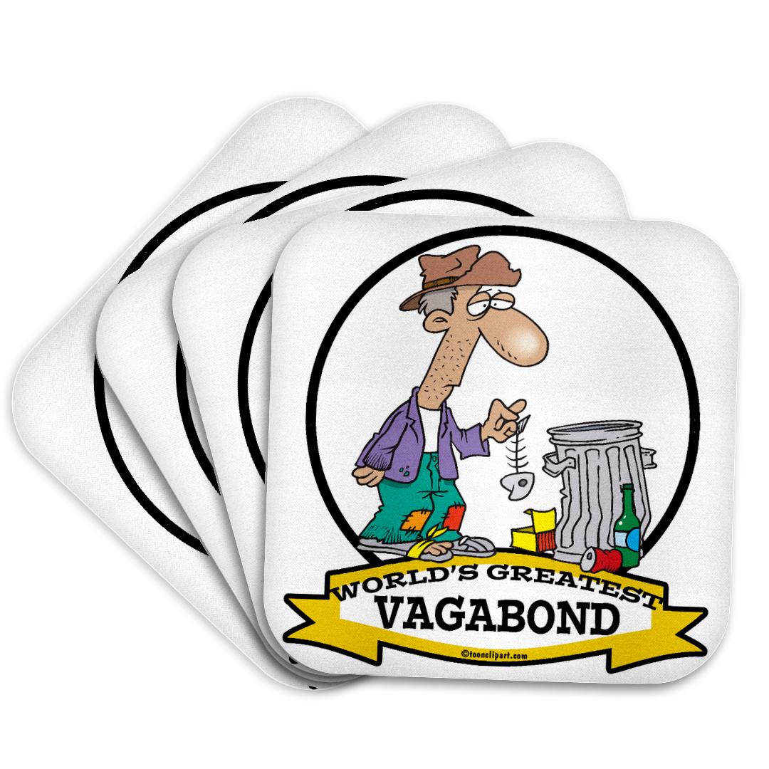 3dRose, Funny Worlds Greatest Vagabond Men Cartoon, Coaster and other Wholesale vagabond for your store trending on Faire.