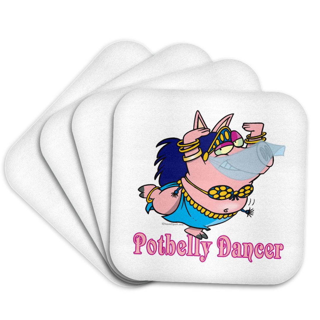 3dRose, Potbelly Pig Belly Dancer, Coaster and other Wholesale potbelly pig for your store trending on Faire.