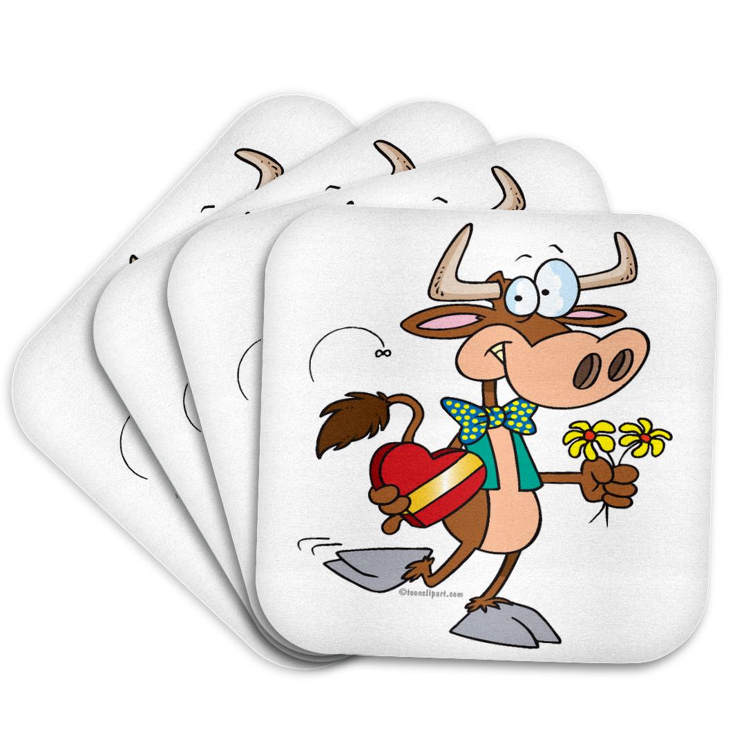 3dRose, Silly Valentine Cow Cartoon, Coaster and other Wholesale silly cow for your store trending on Faire.