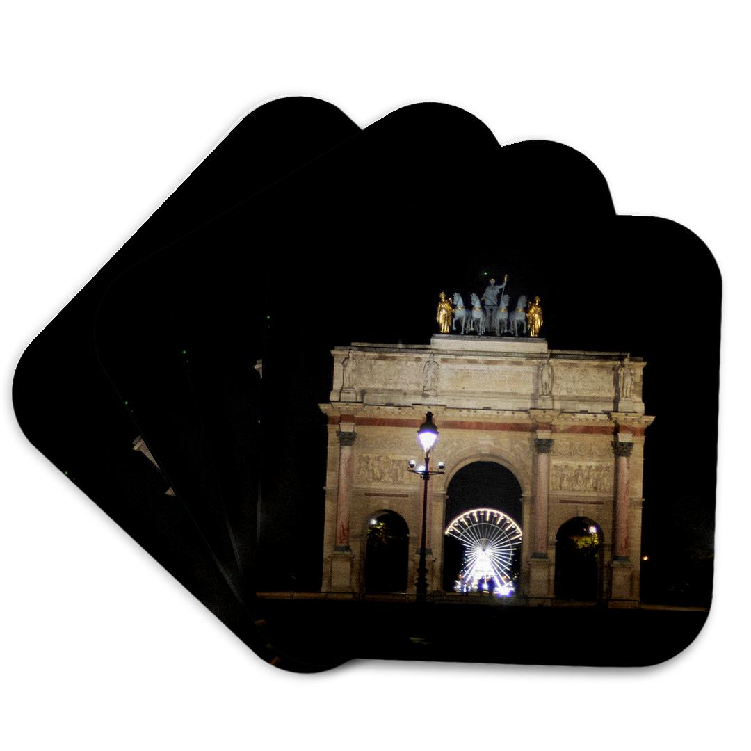3dRose, Paris France, Arch of Triumph at night, Coaster and other Wholesale parish line for your store trending on Faire.