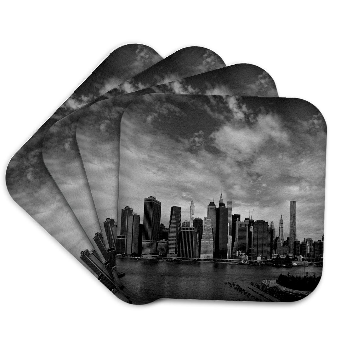 3dRose, NYC from brooklyn, black and white, Coaster and other Wholesale nyc coasters for your store trending on Faire.
