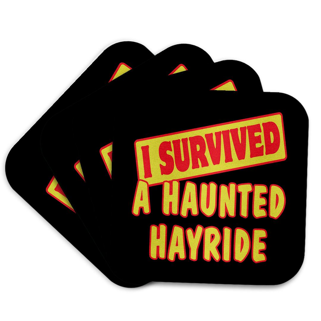 3dRose, I Survived A Haunted Hayride Survial Pride And Humor Design, Coaster and other Wholesale haunted hayride for your store trending on Faire.