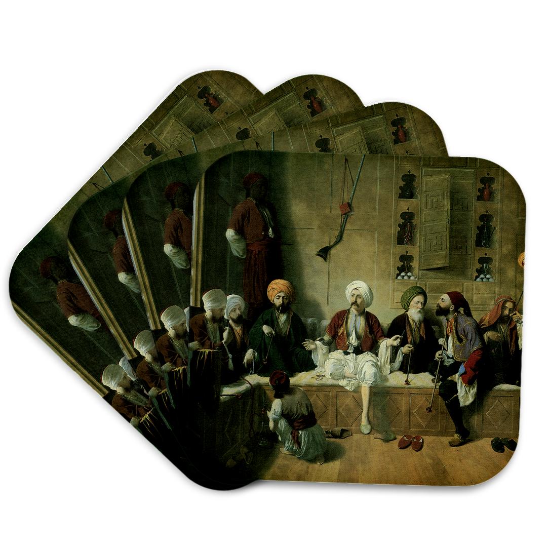 3dRose, An Eastern Story Teller by Walter Gould, Coaster and other Wholesale teller for your store trending on Faire.