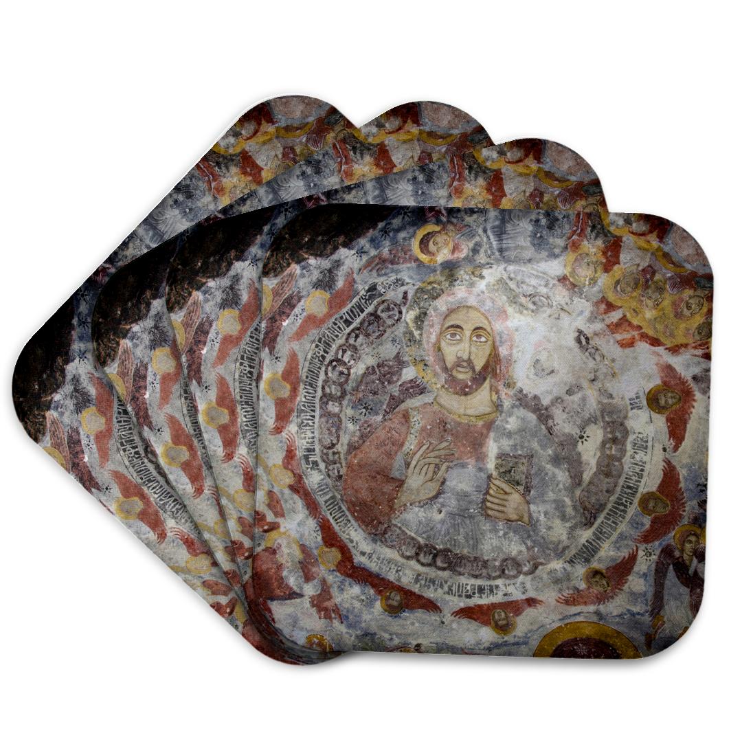 3dRose, Turkey, Trabzon. Sumela Monastery, frescoes - AS37 CMI0793 - Cindy Miller Hopkins, Coaster and other Wholesale monastery for your store trending on Faire.