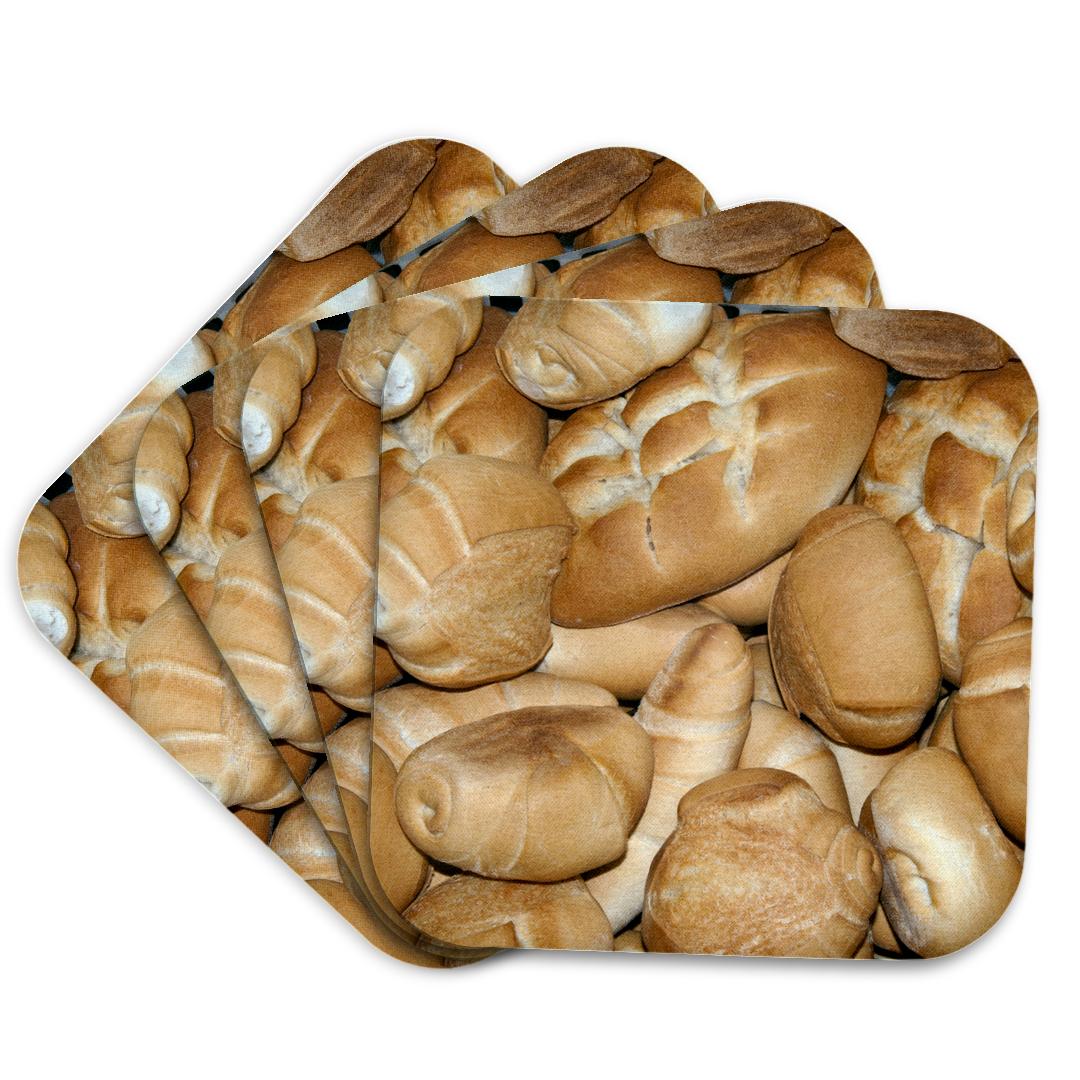 3dRose, Bread (Panini), Italian cuisine, Italy - EU16 NTO0508 - Nico Tondini, Coaster and other Wholesale panini for your store trending on Faire.