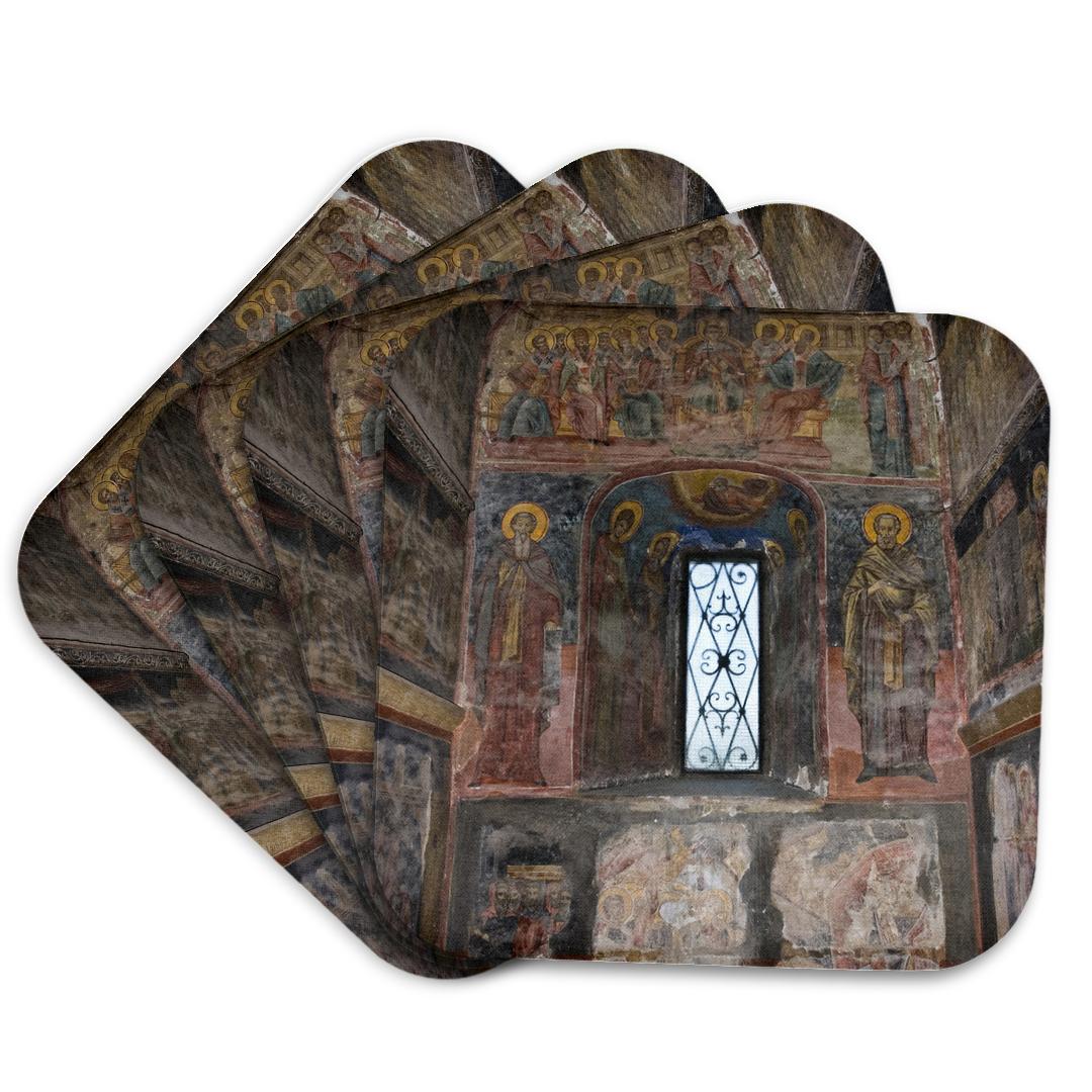 3dRose, Orthodox Princely Church, Curtea de Arges, Romania - EU24 MZW0331 - Martin Zwick, Coaster and other Wholesale argon for your store trending on Faire.