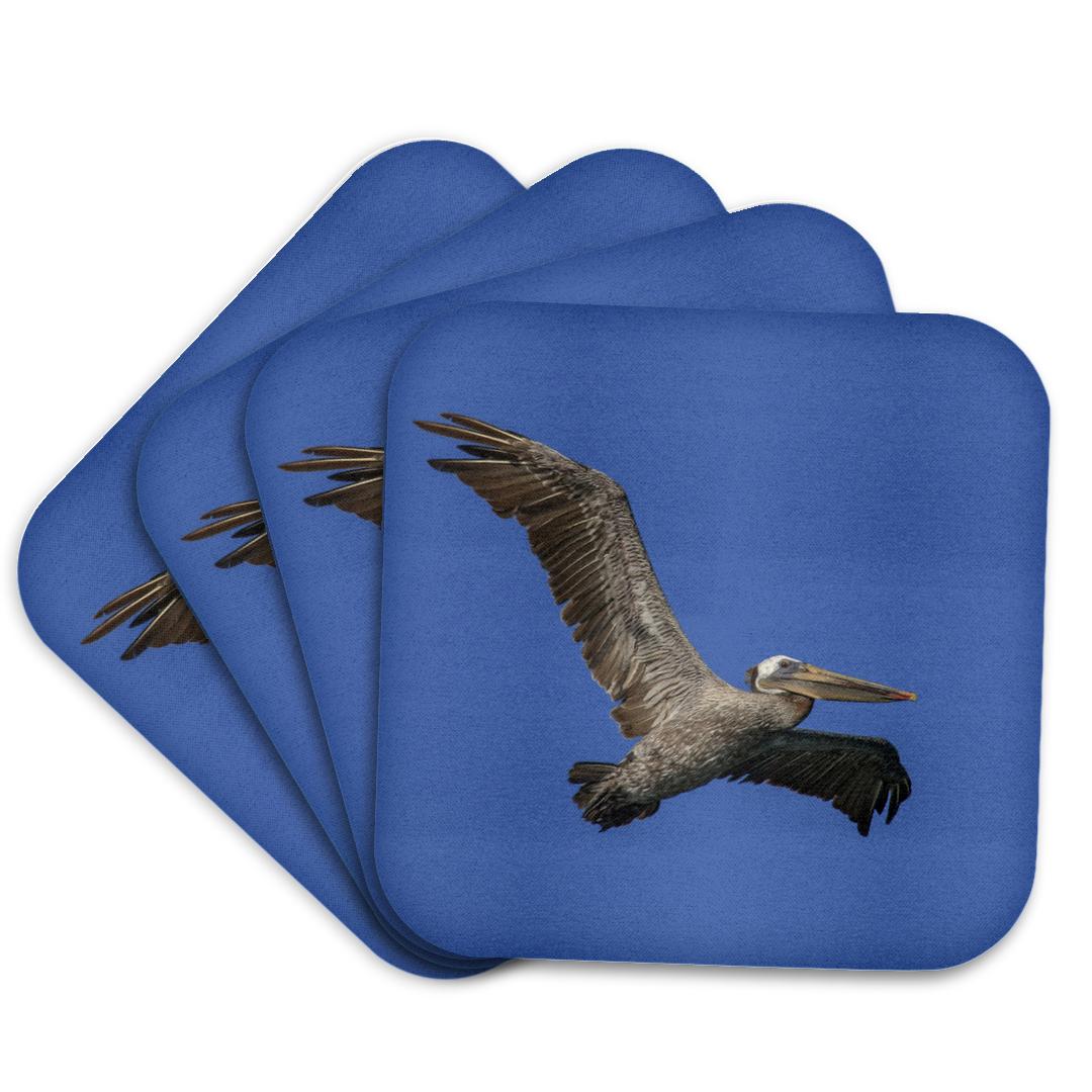 3dRose, Flying Pelican bird, Half Moon Bay, California, USA - US05 TNO0062 - Tom Norring, Coaster and other Wholesale half moon bay for your store trending on Faire.