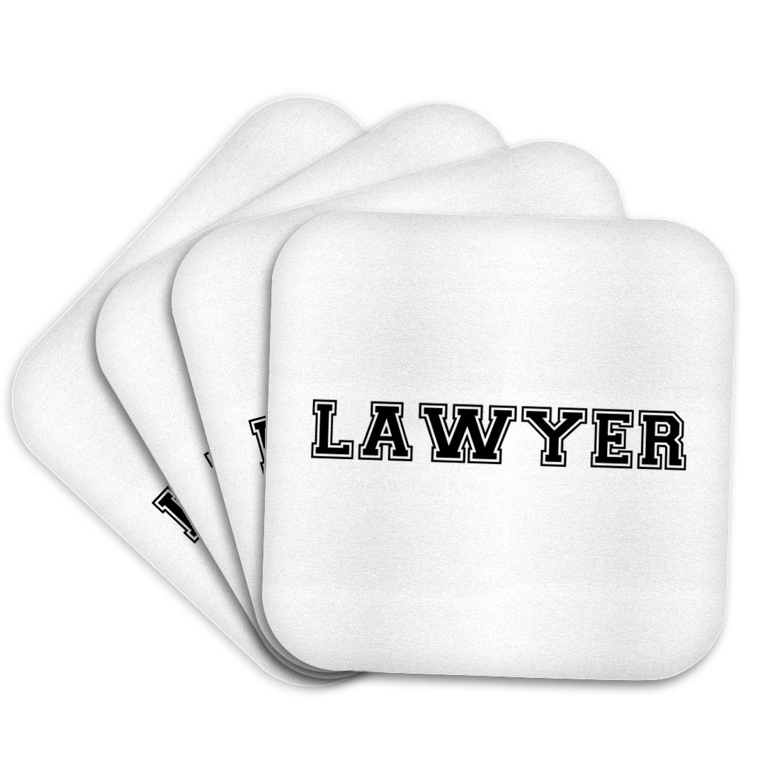 3dRose, Lawyer - black and white text - proud law graduate - work and job pride gifts - solicitor barrister, Coaster and other Wholesale barrister for your store trending on Faire.