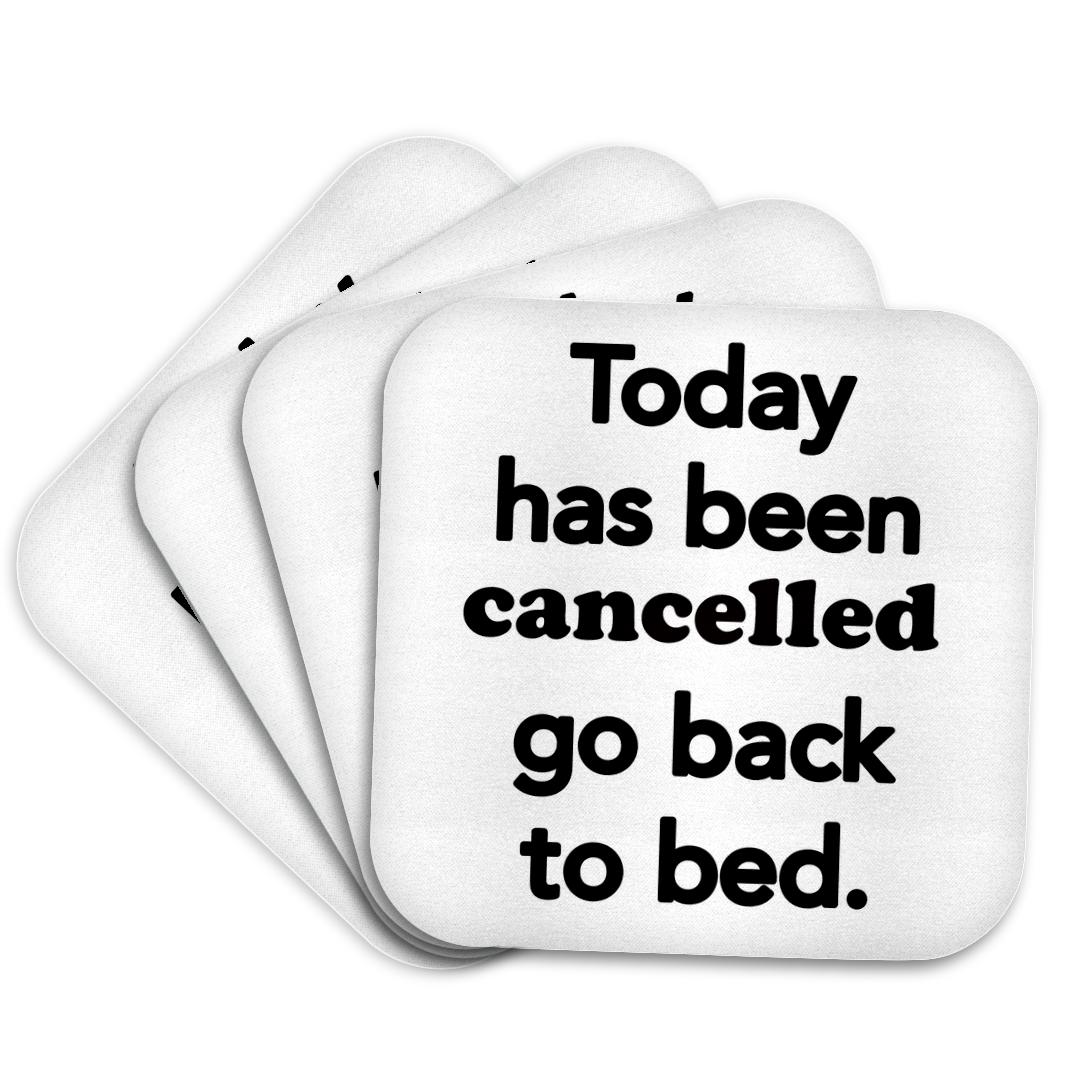 3dRose, Today has been canceled go back to bed, Black, Coaster and other Wholesale cancelas for your store trending on Faire.