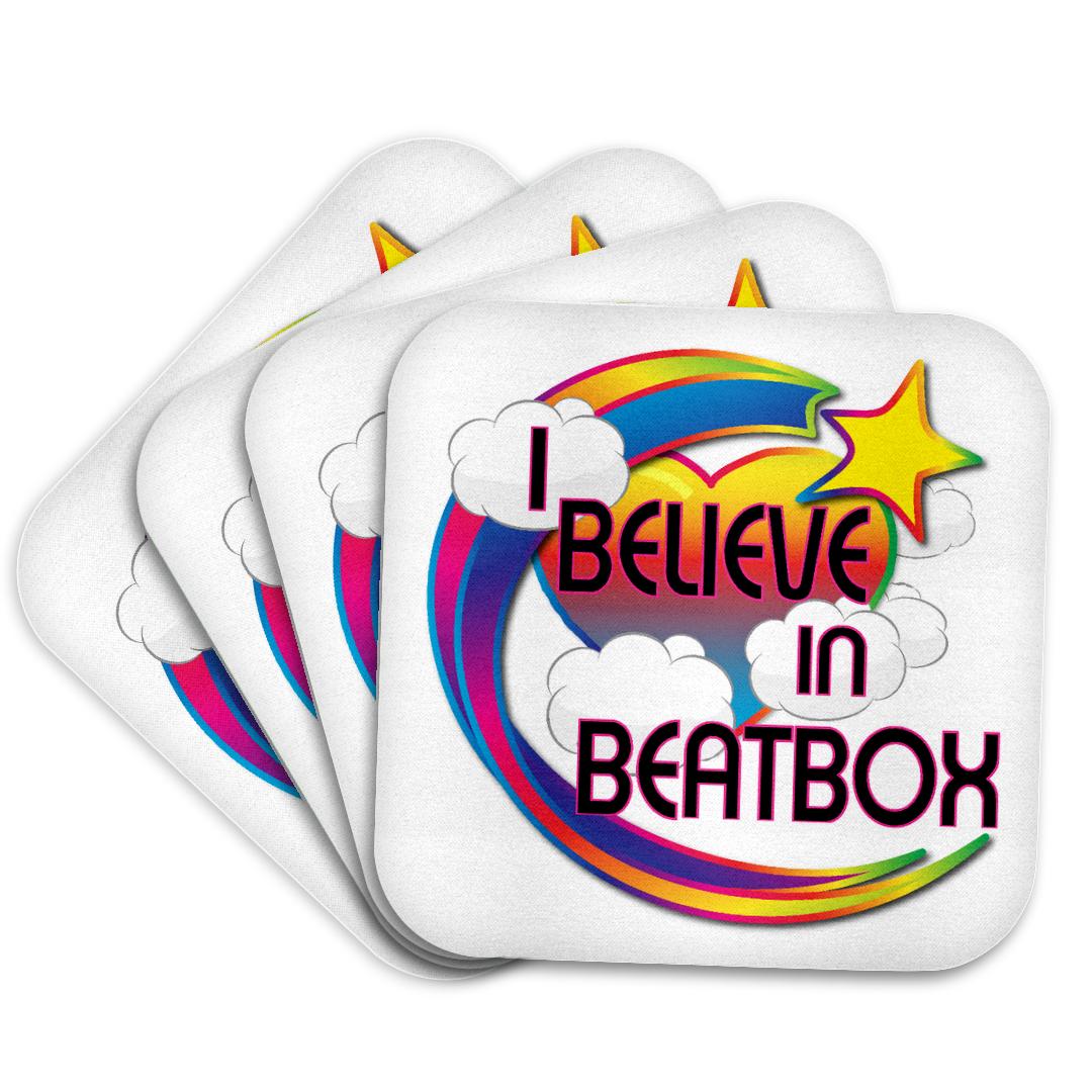 3dRose, I Believe In Beatbox Cute Believer Design, Coaster and other Wholesale beatbox for your store trending on Faire.