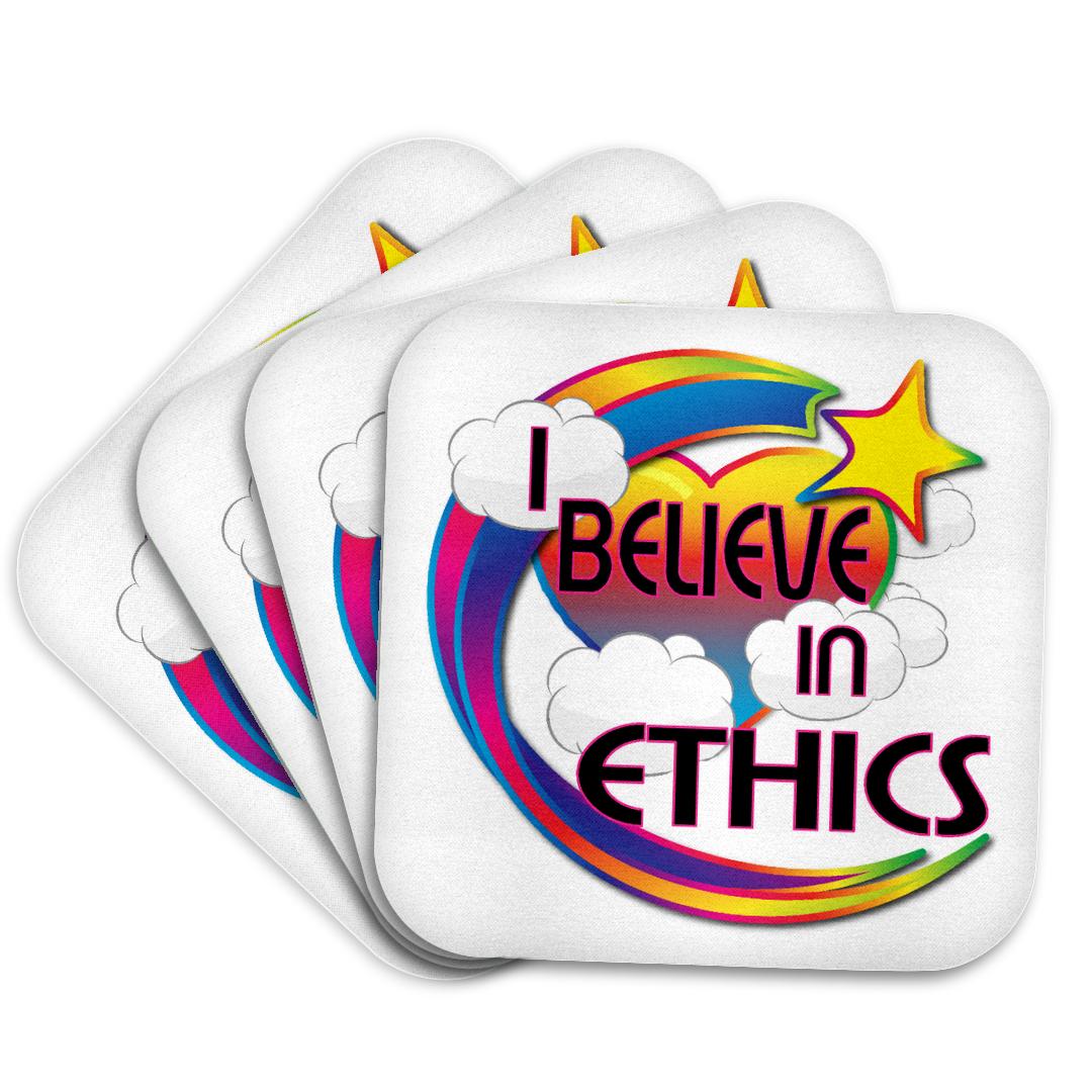 3dRose, I Believe In Ethics Cute Believer Design, Coaster and other Wholesale ethic goods for your store trending on Faire.