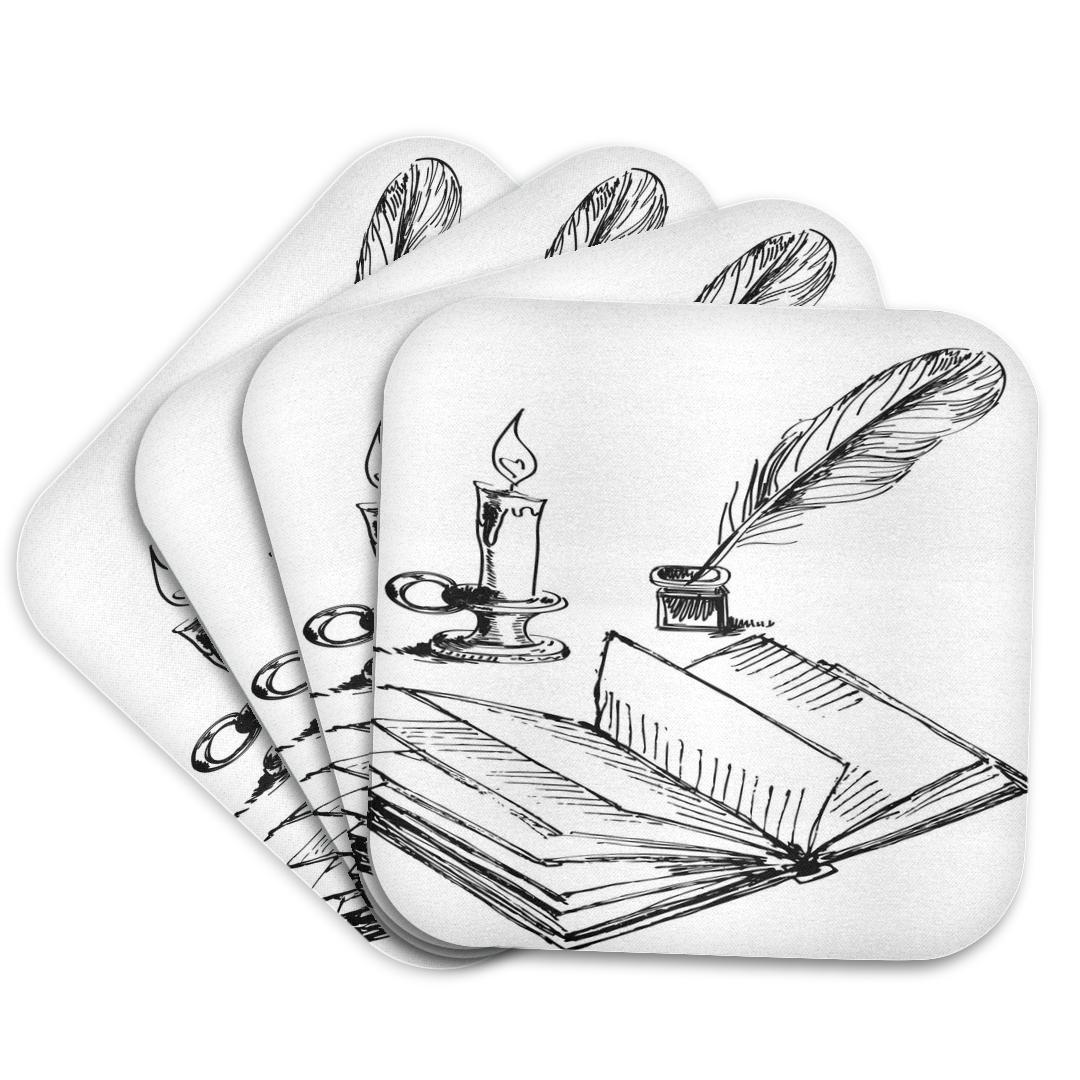 3dRose, Candle Quill and Book Design, Coaster and other Wholesale iconic quilling for your store trending on Faire.