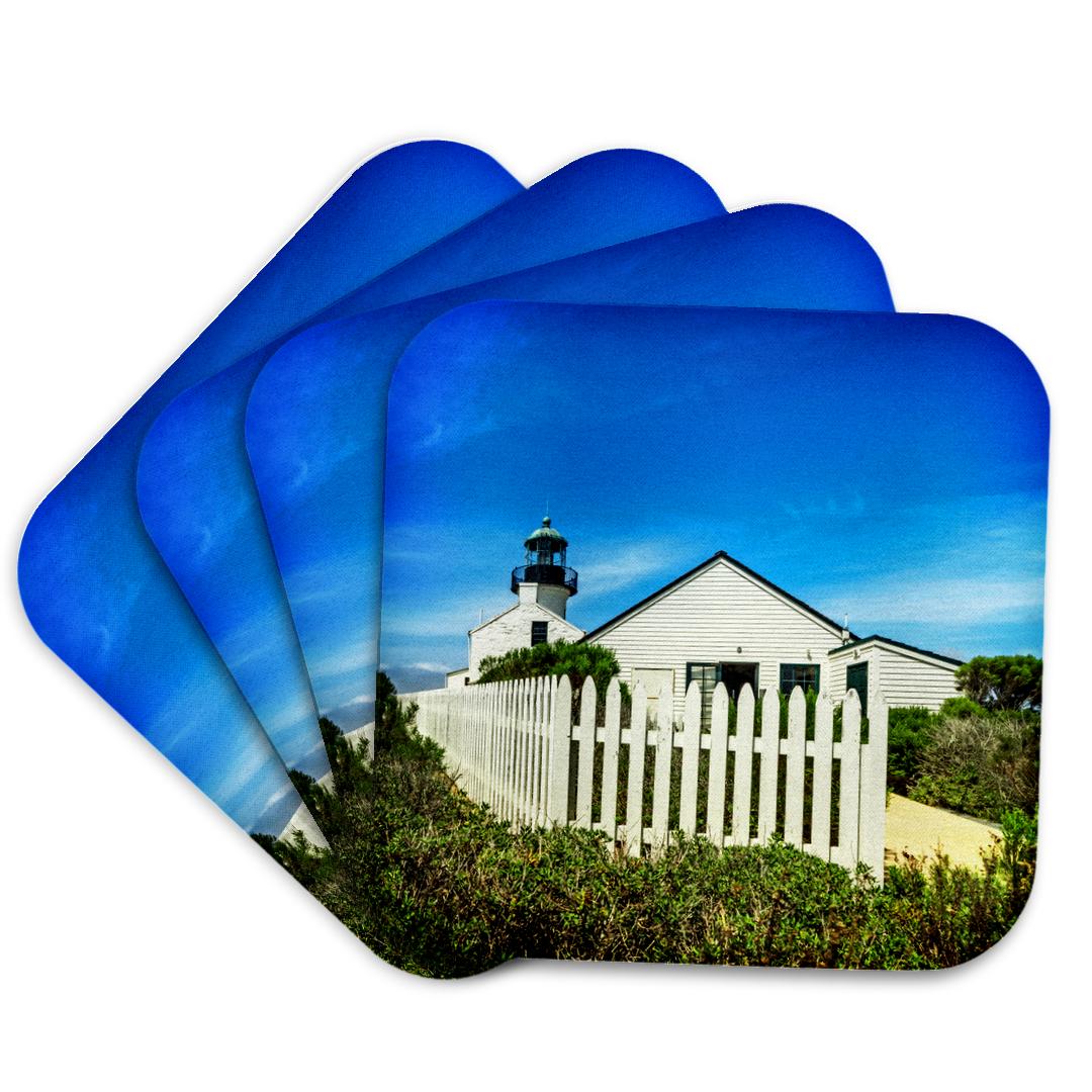 3dRose, Point Loma Lighthouse, California, Coaster and other Wholesale loqi for your store trending on Faire.