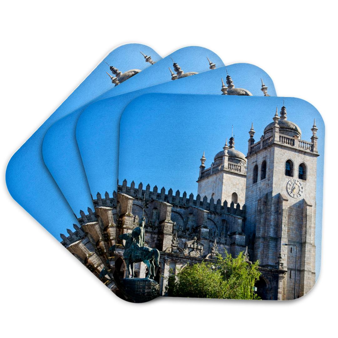 3dRose, Portugal, Porto. The Porto Cathedral, Se do Porto., Coaster and other Wholesale porto for your store trending on Faire.