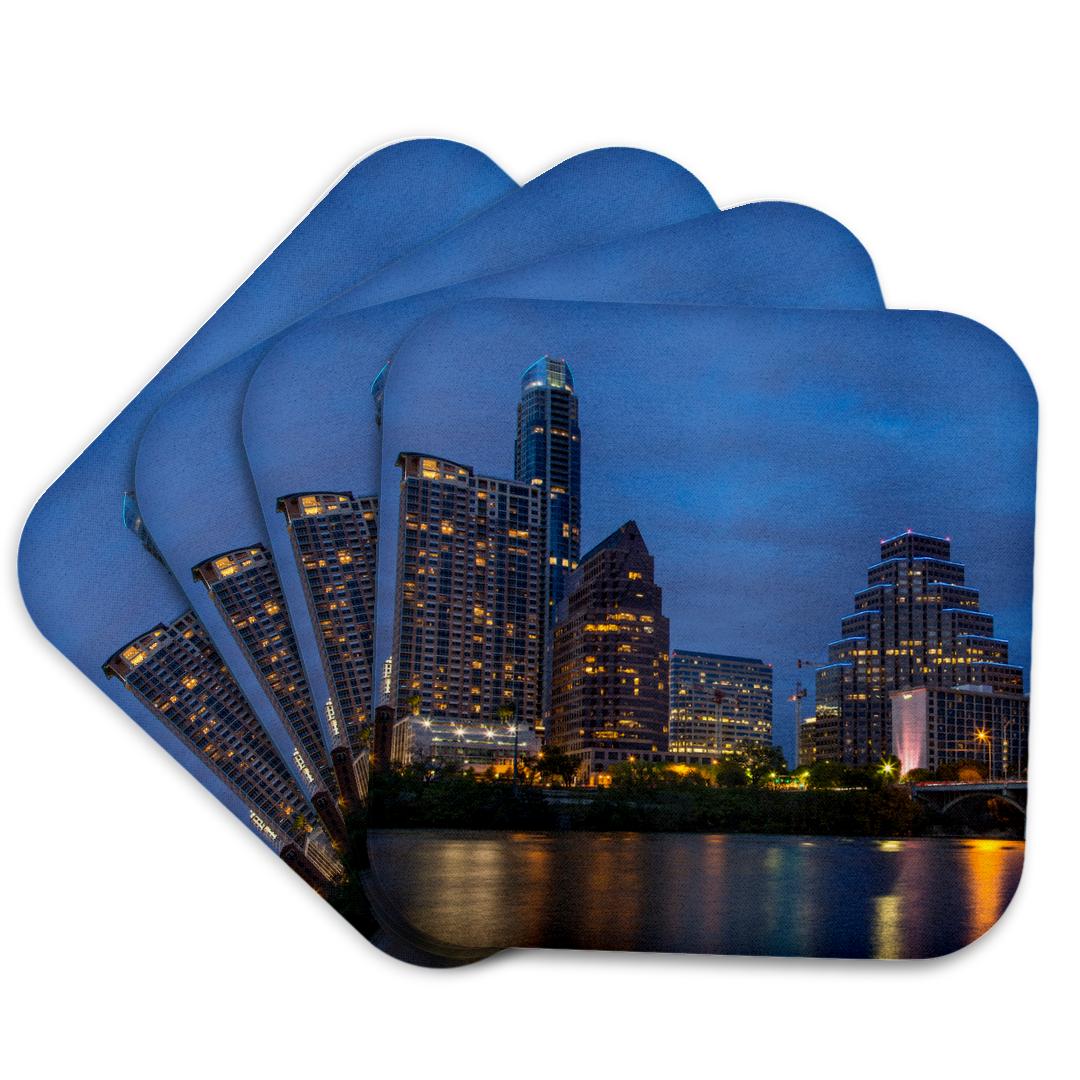 3dRose, City skyline reflects into Lady Bird Lake in Austin, Texas, USA, Coaster and other Wholesale city bird for your store trending on Faire.