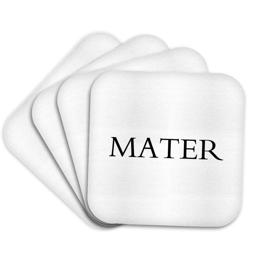 3dRose, Mater - word for Mom in Latin. Mother in ancient languages - Classics, Coaster and other Wholesale mater for your store trending on Faire.