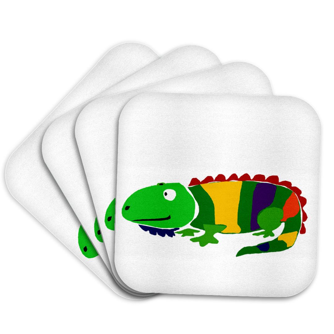 3dRose, Colorful Iguana Original Art, Coaster and other Wholesale divine iguana for your store trending on Faire.