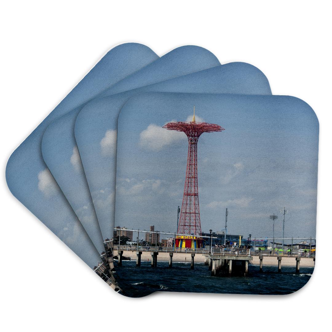 3dRose, Coney Island from the water, Coaster and other Wholesale coney island for your store trending on Faire.