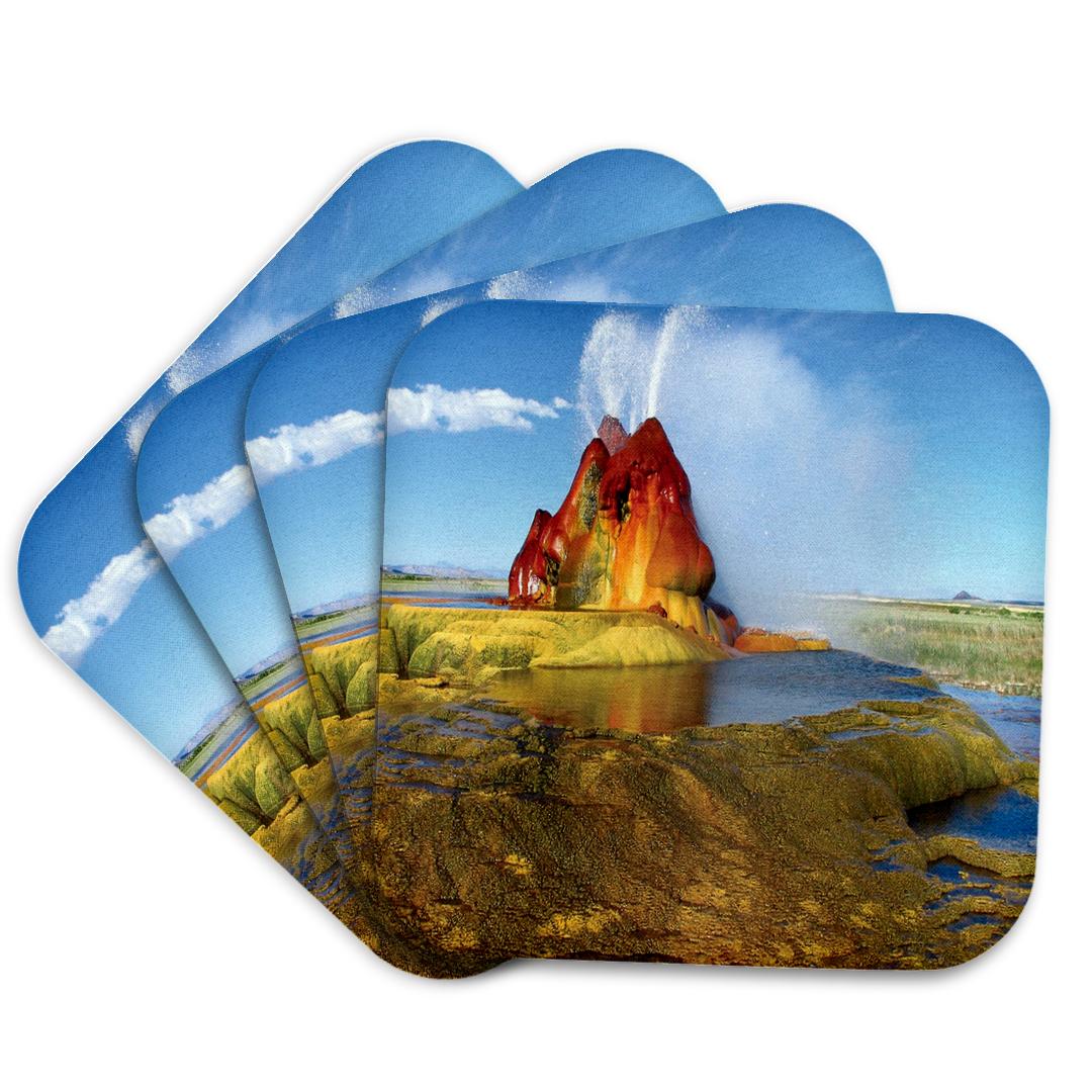 3dRose, Print of Aerial View Of Fly Geyser, Coaster and other Wholesale geschirr for your store trending on Faire.