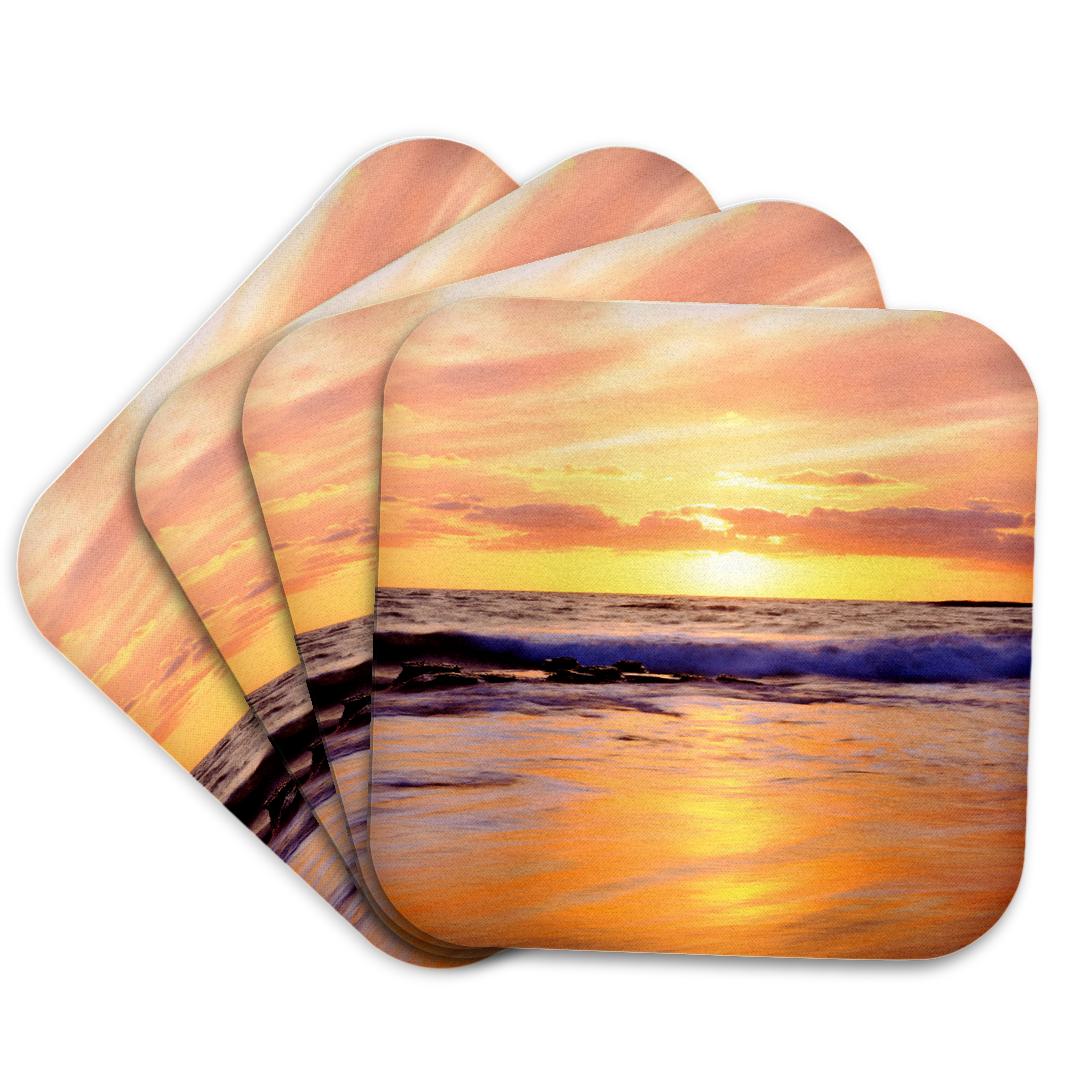 3dRose, USA, California, San Diego, Sunset Cliffs beach at Sunset., Coaster and other Wholesale san diego for your store trending on Faire.