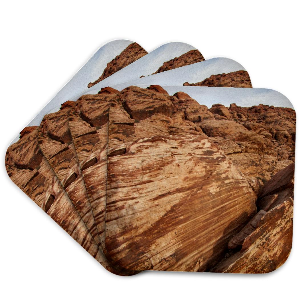 3dRose, Striped Landscape of Red Rocks Decorates Red Rock Canyon in Nevada, USA, Coaster and other Wholesale landscape rock for your store trending on Faire.