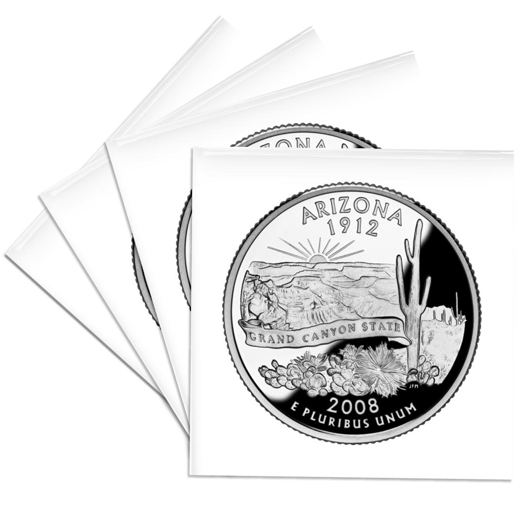3dRose, Arizona Collectible Quarter, Coaster - Picture 8 of 35