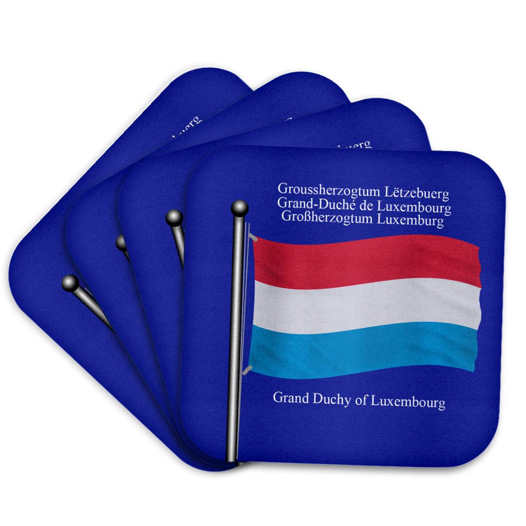 3dRose, The flag of Luxembourg with Grand Duchy of Luxembourg in English, Luxembourgish, French, German, Coaster and other Wholesale german fuentes for your store trending on Faire.