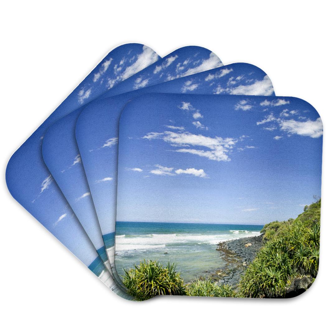 3dRose, Australia, Gold Coast, Burleigh Head NP beach-AU01 WBI0253 - Walter Bibikow, Coaster and other Wholesale burleigh for your store trending on Faire.