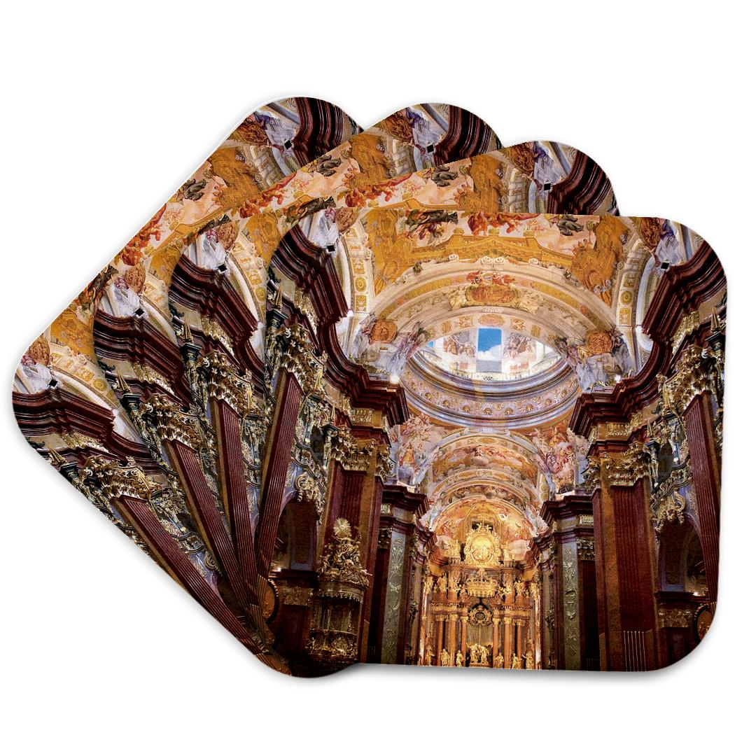 3dRose, Austria, Melk Monastery, Church of the Abbey-EU03 MGL0000 - Miva Stock, Coaster and other Wholesale monastery for your store trending on Faire.