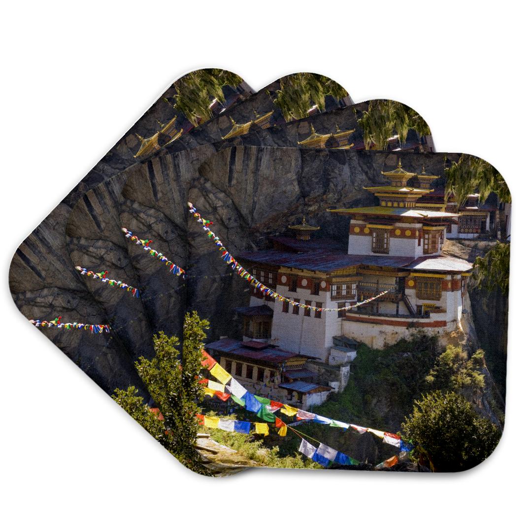 3dRose, Taksang Monastery near Paro, Bhutan-AS04 HGA0048 - Howie Garber, Coaster and other Wholesale monastery for your store trending on Faire.