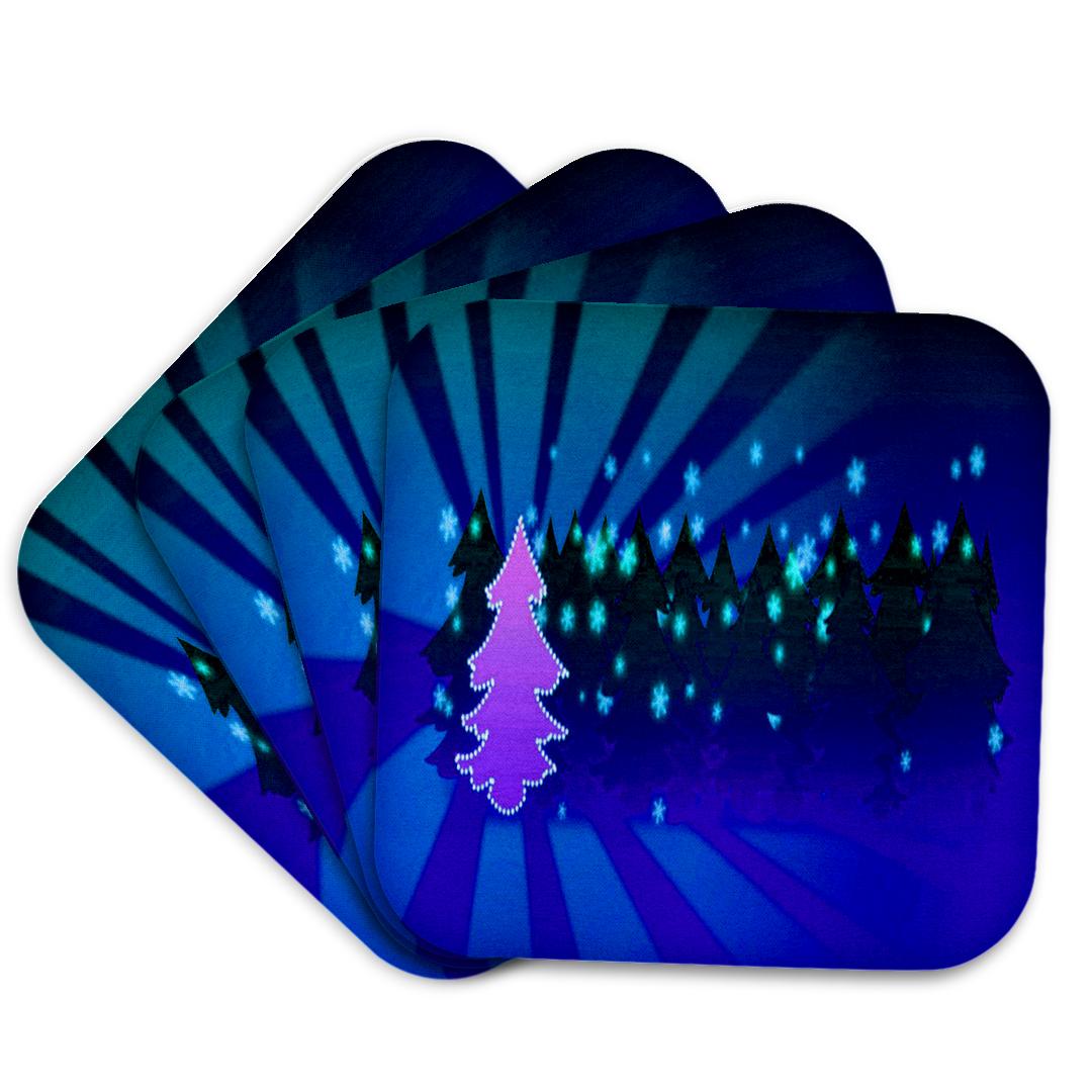 3dRose, Christmas Trees in Shades of Blue, Coaster and other Wholesale shade trees for your store trending on Faire.