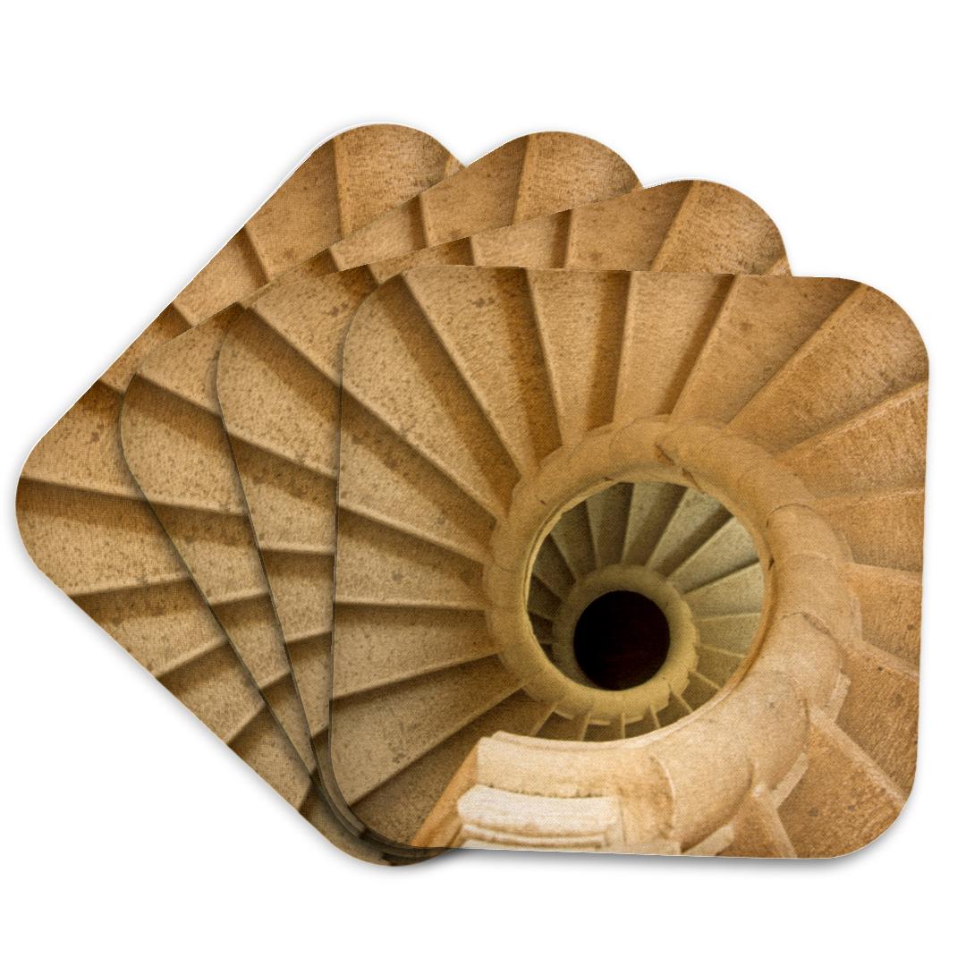 3dRose, Italy Campania, Carthusian monastery, Staircase - EU16 AJN0139 - Alison Jones, Coaster and other Wholesale monastery for your store trending on Faire.