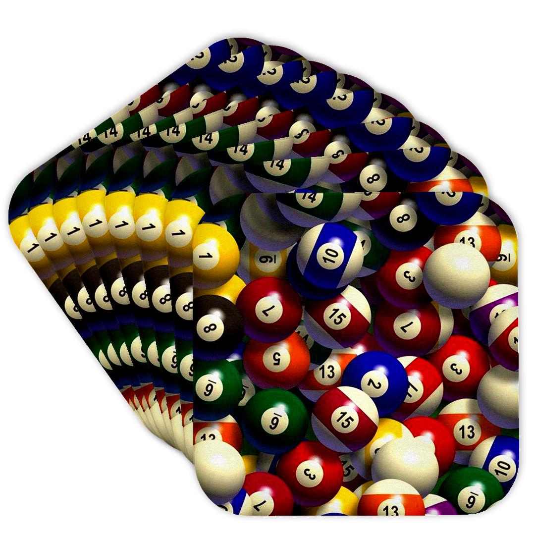 3dRose, Billiard Balls Pool, Coaster - Bild 22 von 35
