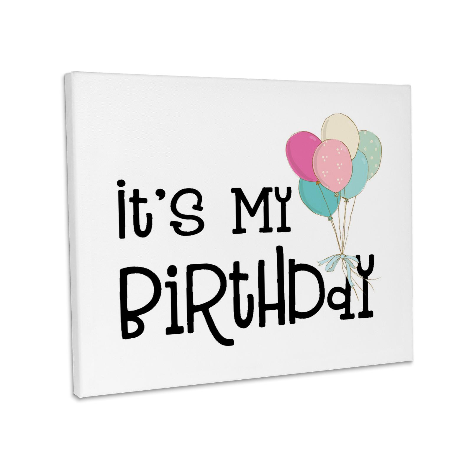 3dRose, Es Mi Cumpleaños, Lienzo Envolvente de Calidad de Museo para venta al por mayor de 3dRose