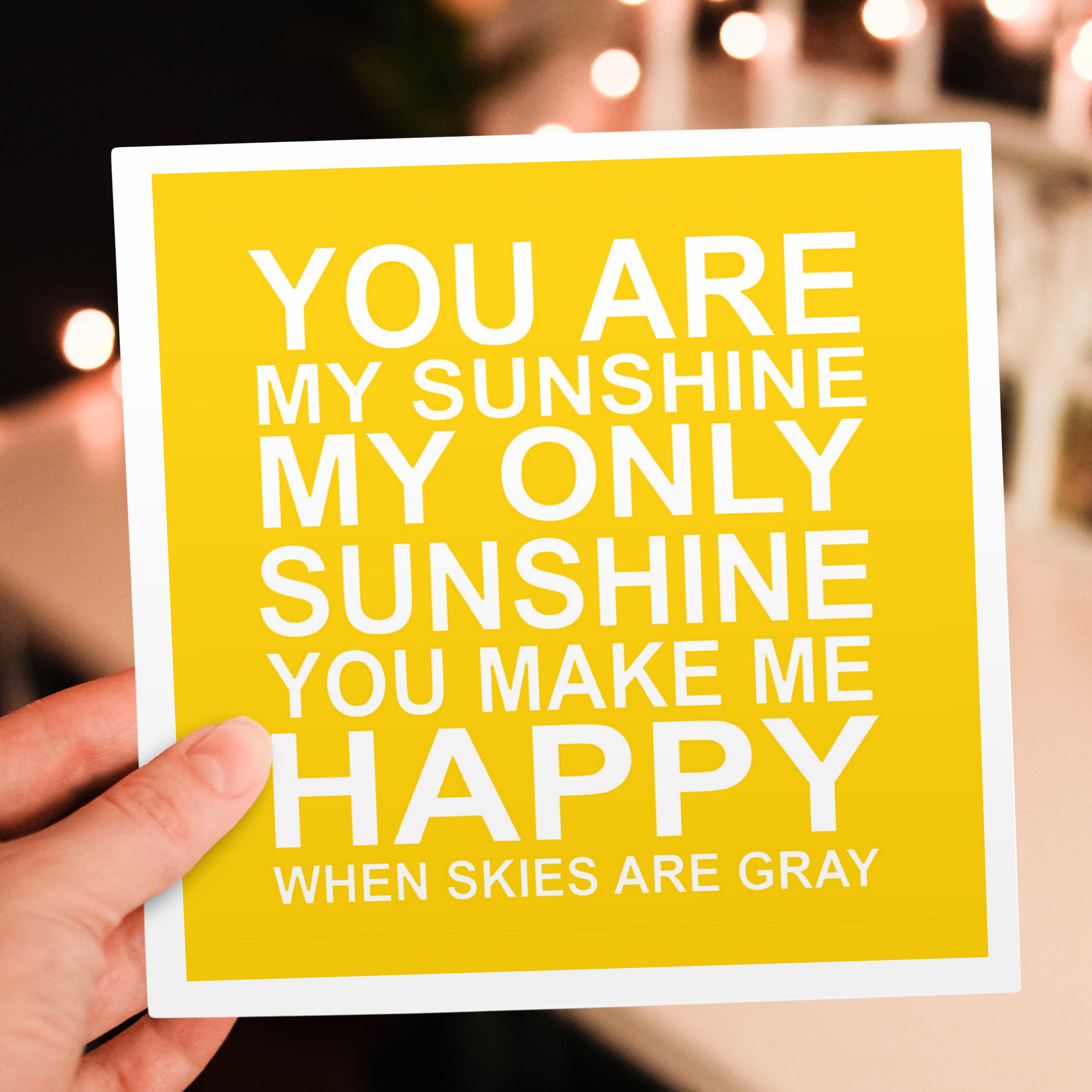 3dRose, You are my sunshine., Greeting Card - Picture 13 of 26