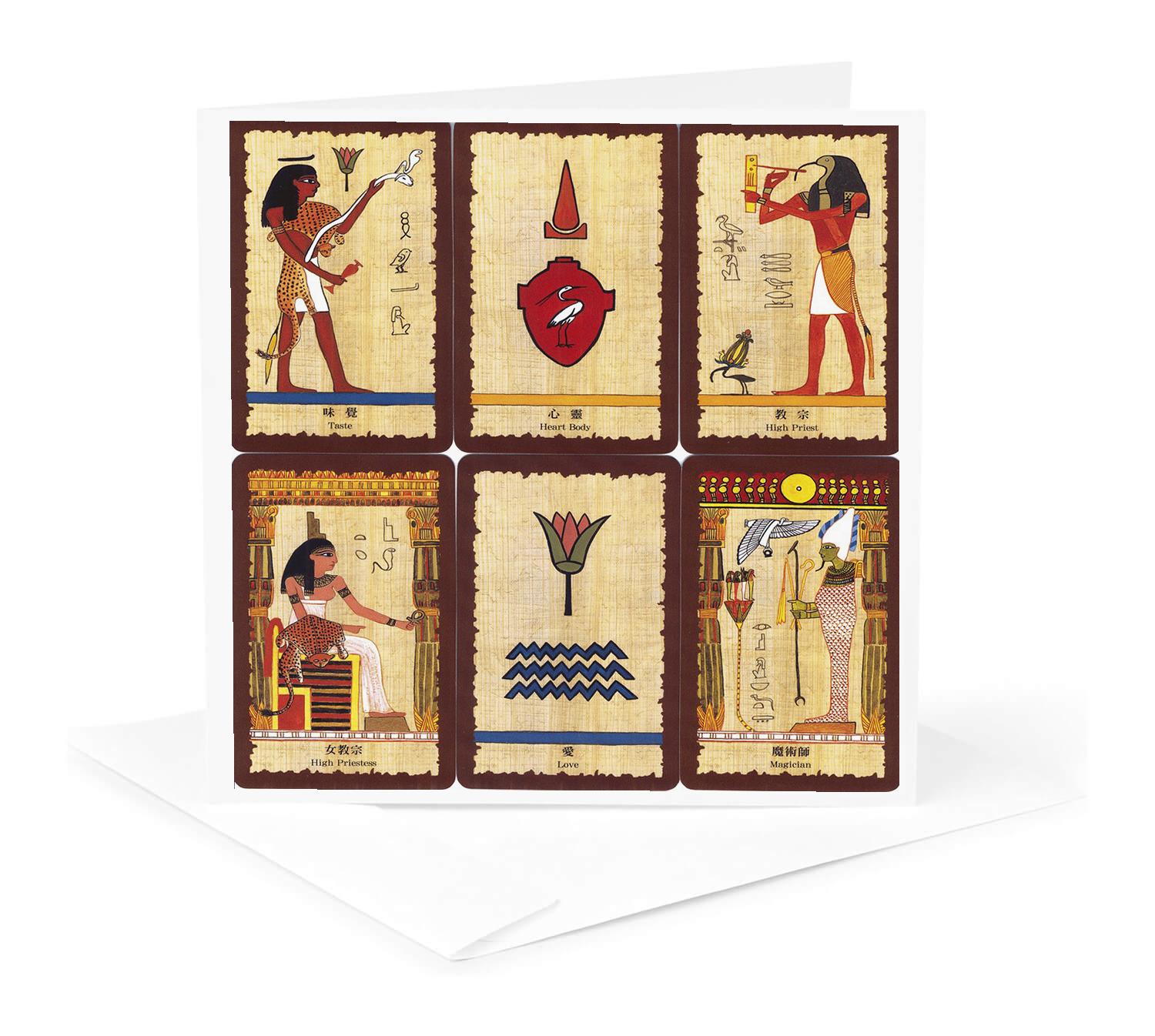 3dRose, Ancient Egyptian Tarot Cards, Greeting Card and other Wholesale tarot oracle cards for your store trending on Faire.