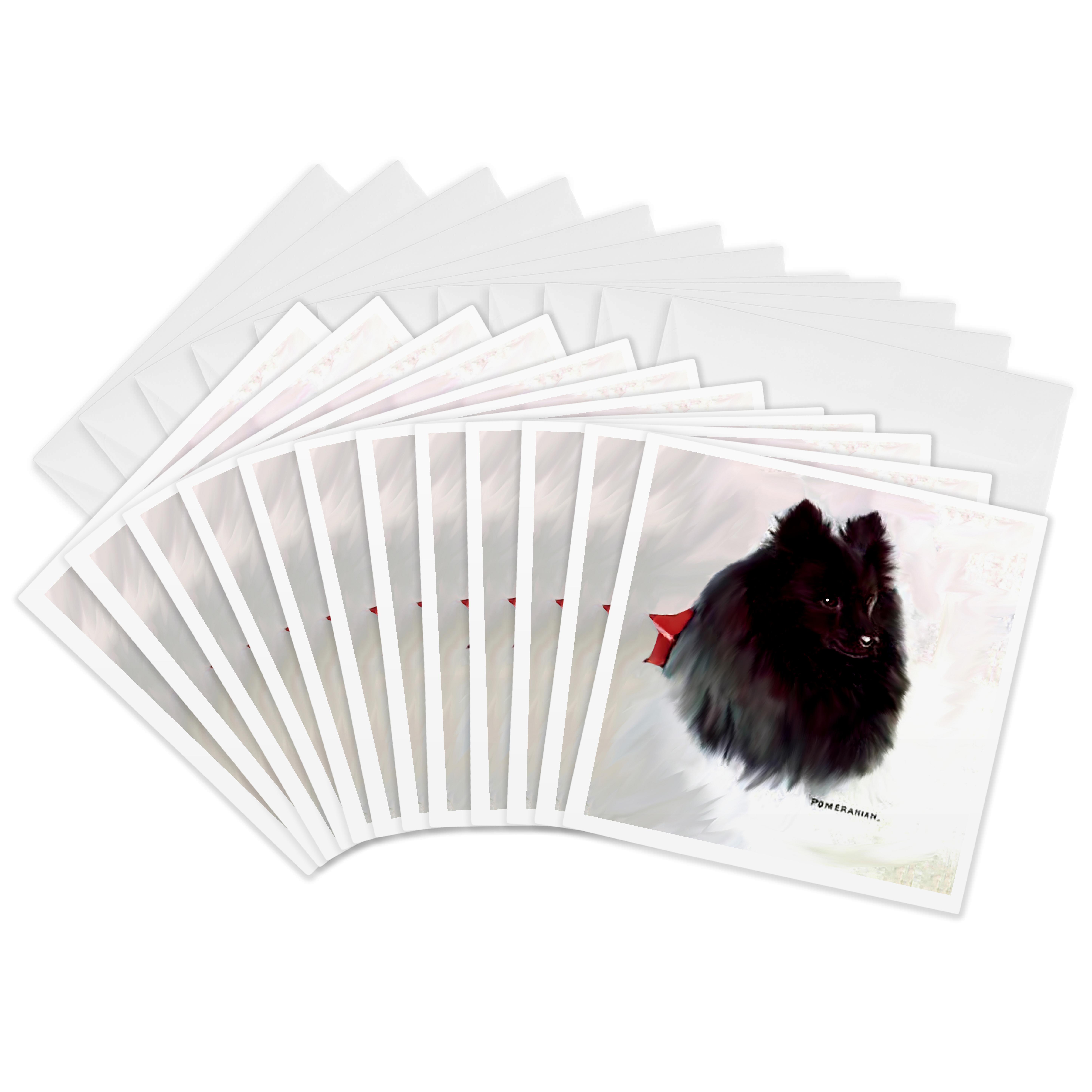 3dRose, Black Pomeranian, Greeting Card - Foto 14 di 26