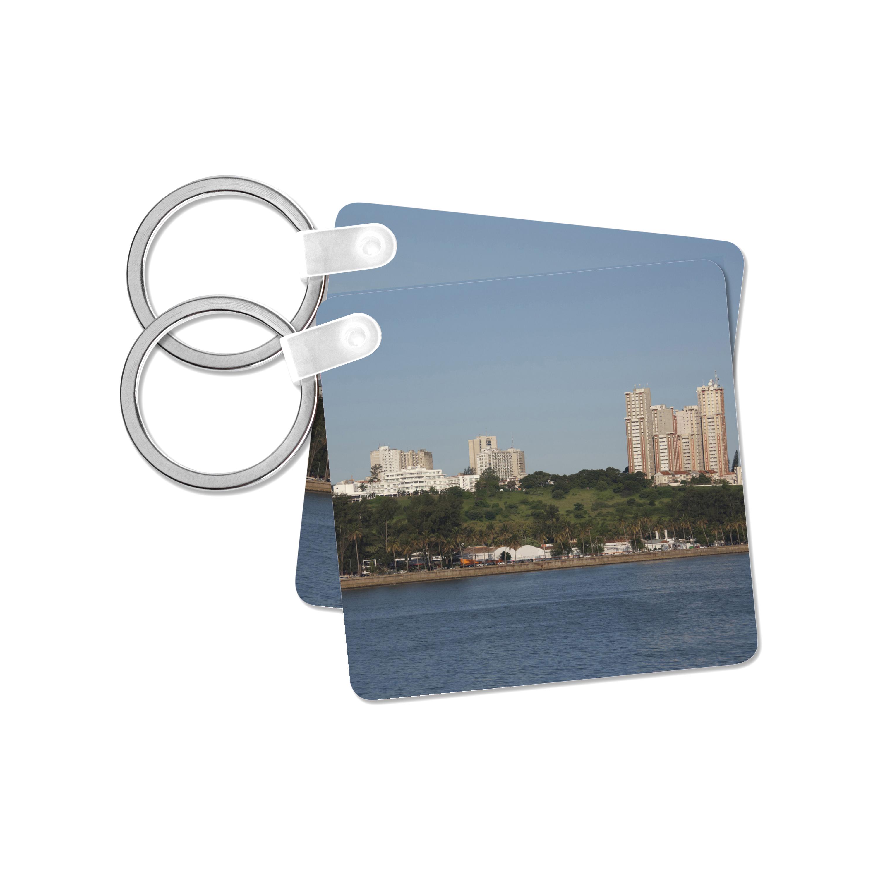 3dRose Key Chains Africa, Mozambique, Maputo. Indian Ocean - AF30 CMI0021 - Cindy Miller Hopkins (kc-132023-1)