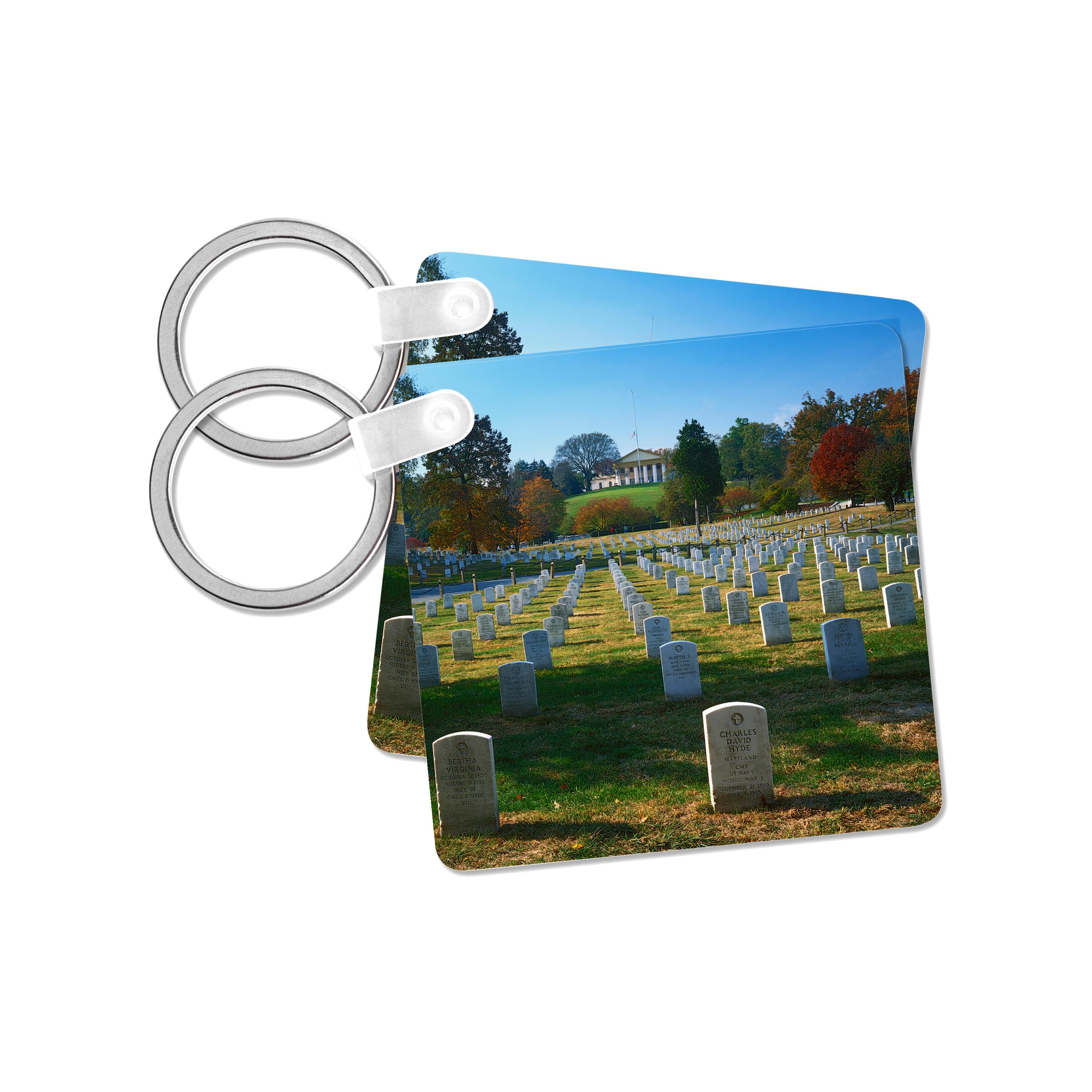 Key Chain - USA, Virginia, Arlington National Cemetery Charles Gurche - Cemetery