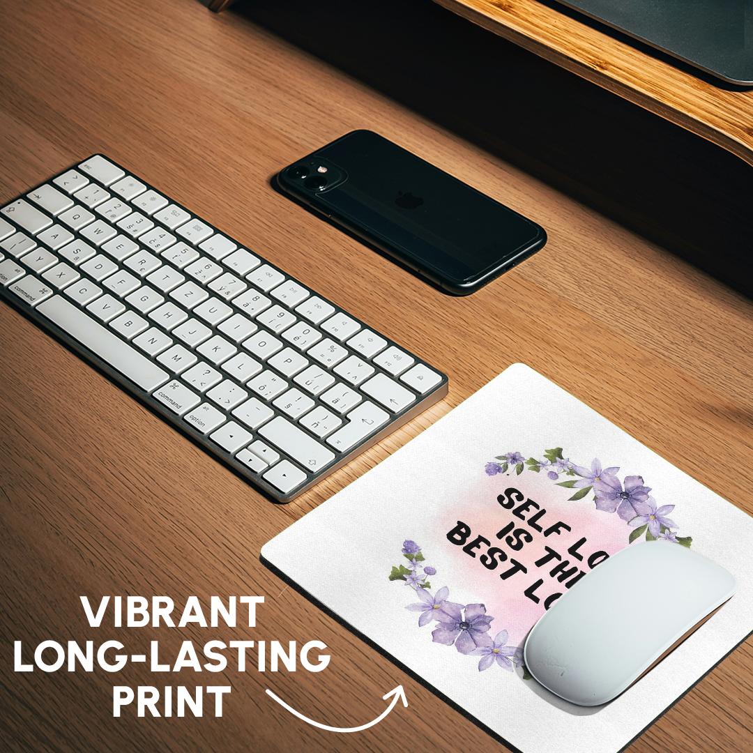 3dRose, Motivational quote of Self love is the best love, Mouse Pad - Bild 13 von 14