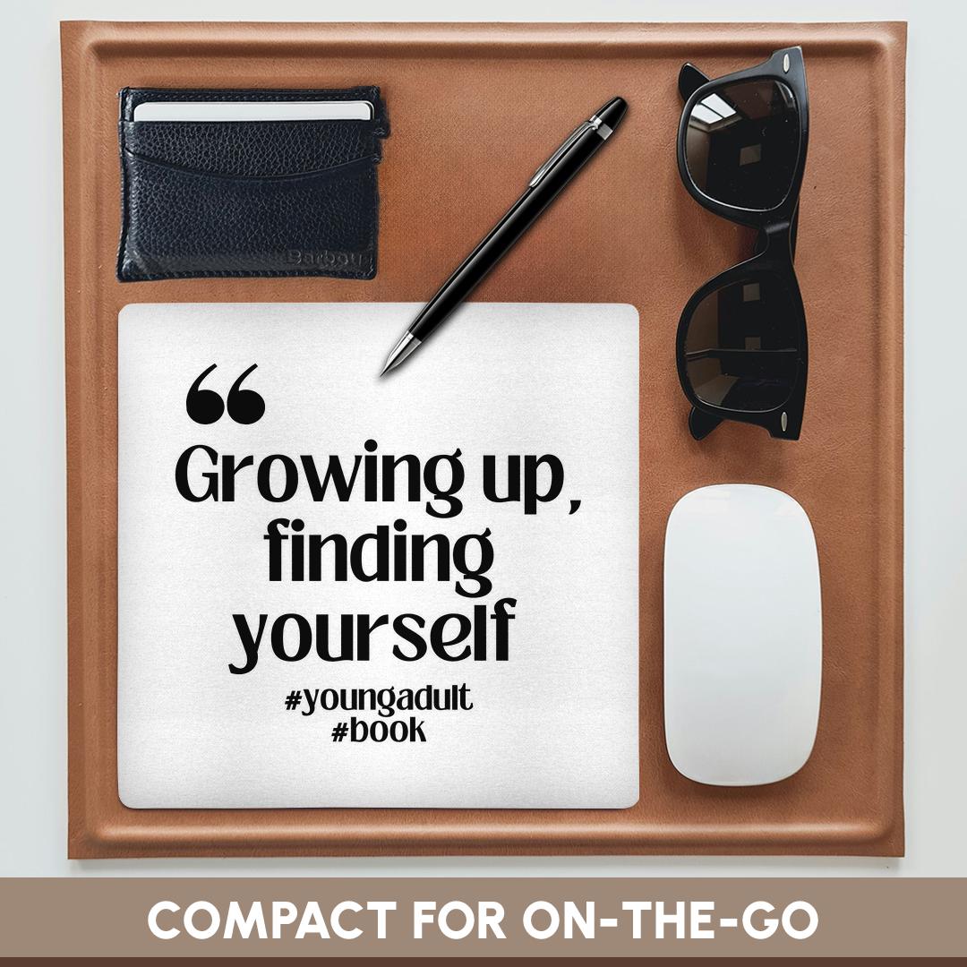 3dRose, Growing up, finding yourself - genre - Young Adult, Mouse Pad - Picture 11 of 14