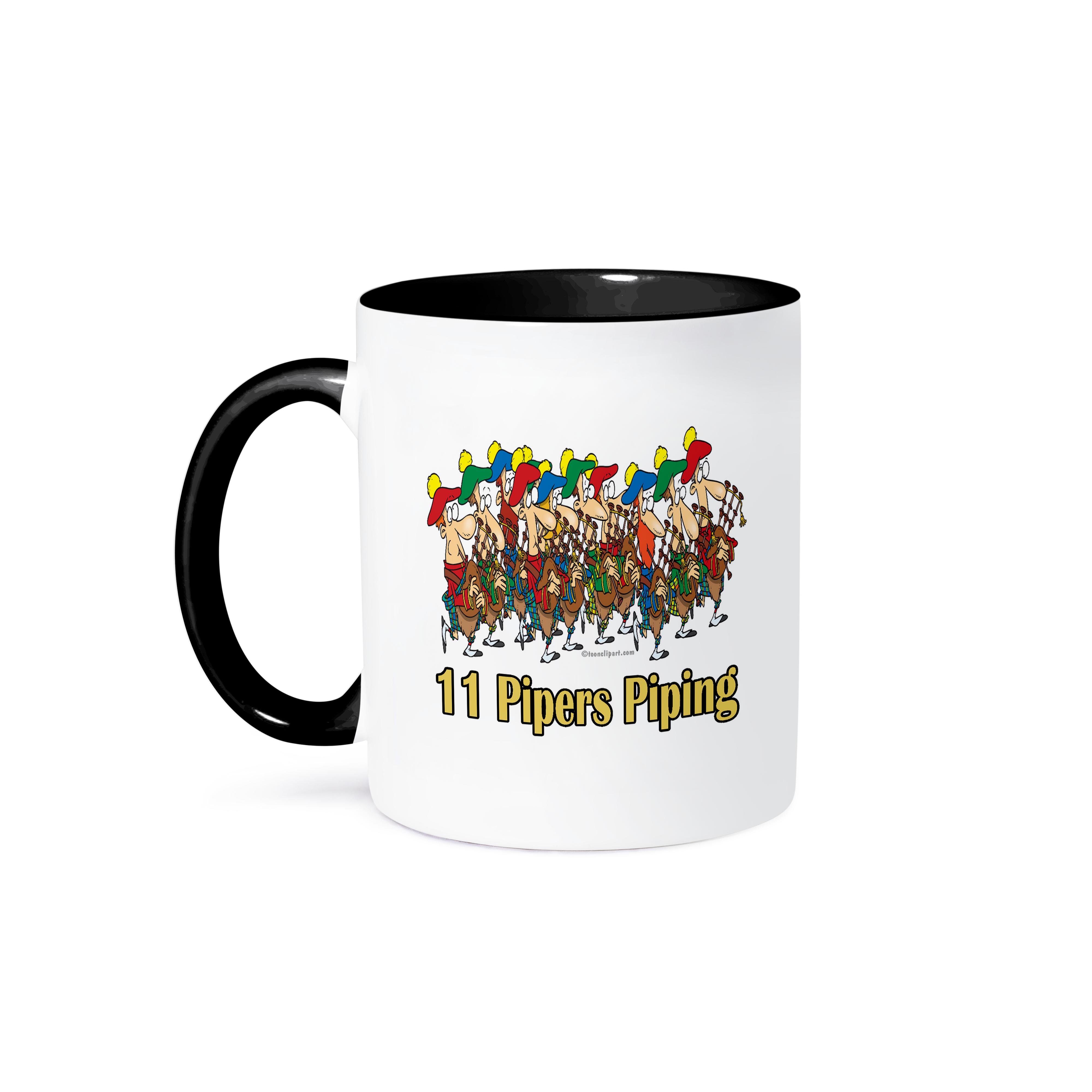 Taza 3dRose, Once Pipers Piping - Imagen 22 de 99