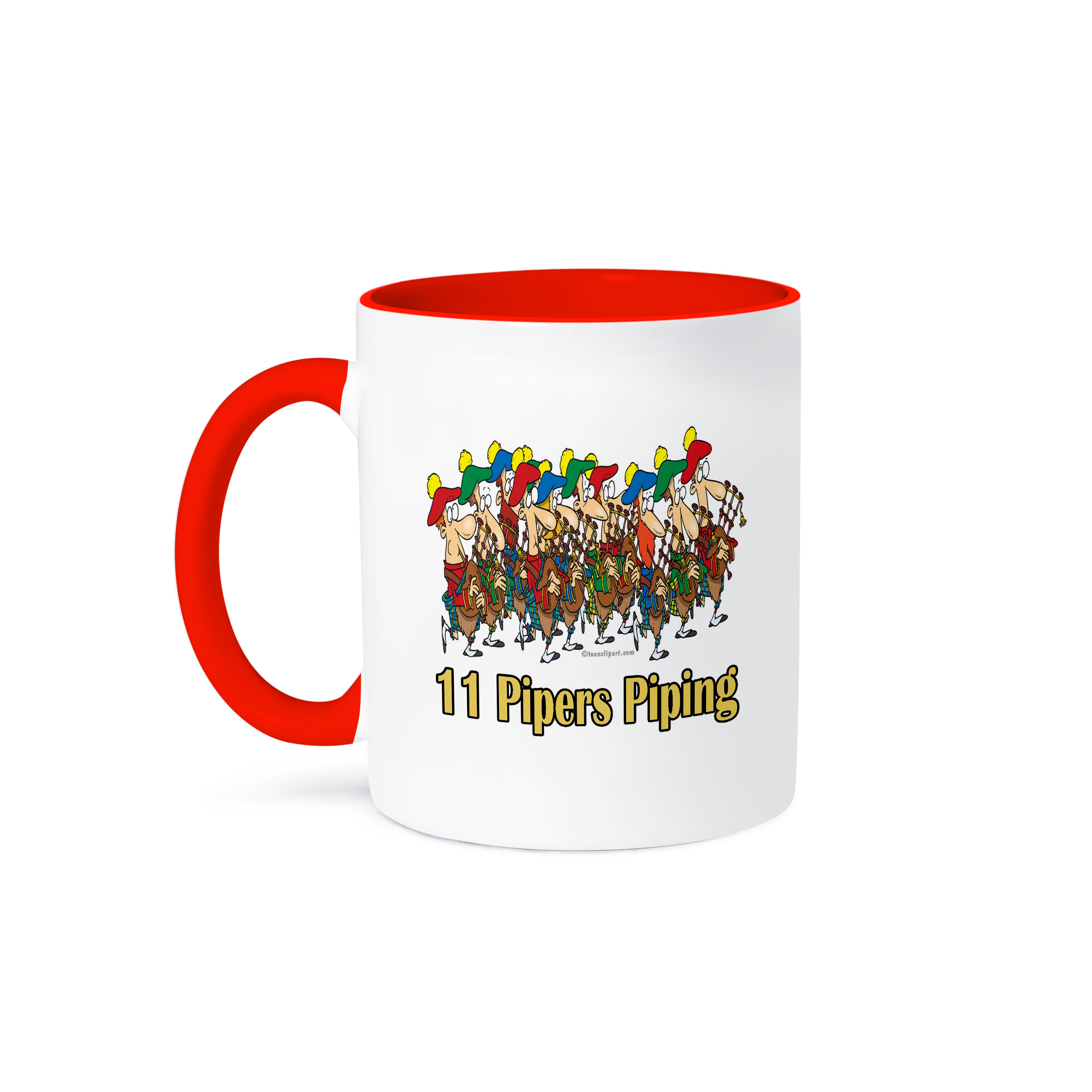 Taza 3dRose, Once Pipers Piping - Imagen 29 de 99