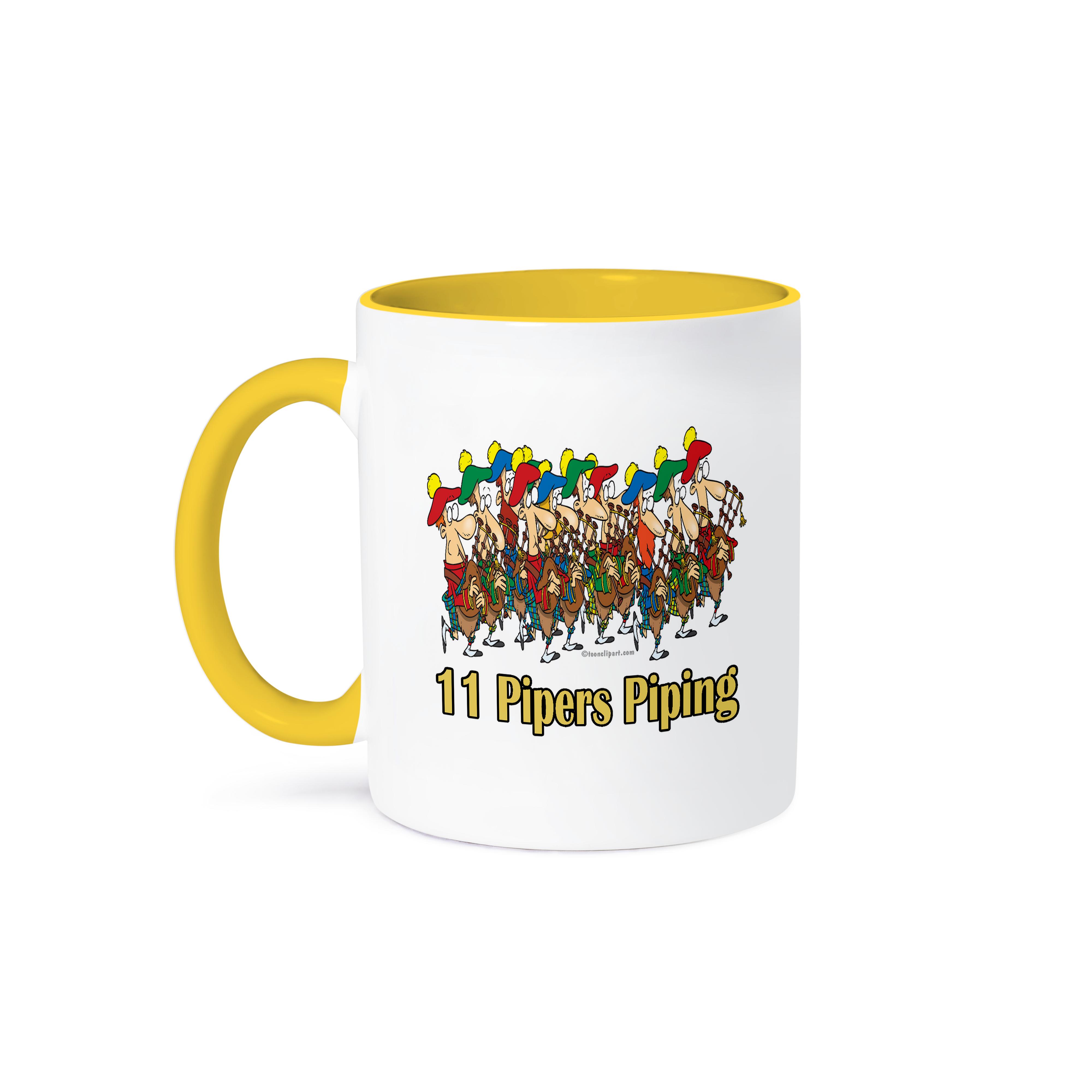 Taza 3dRose, Once Pipers Piping - Imagen 8 de 99