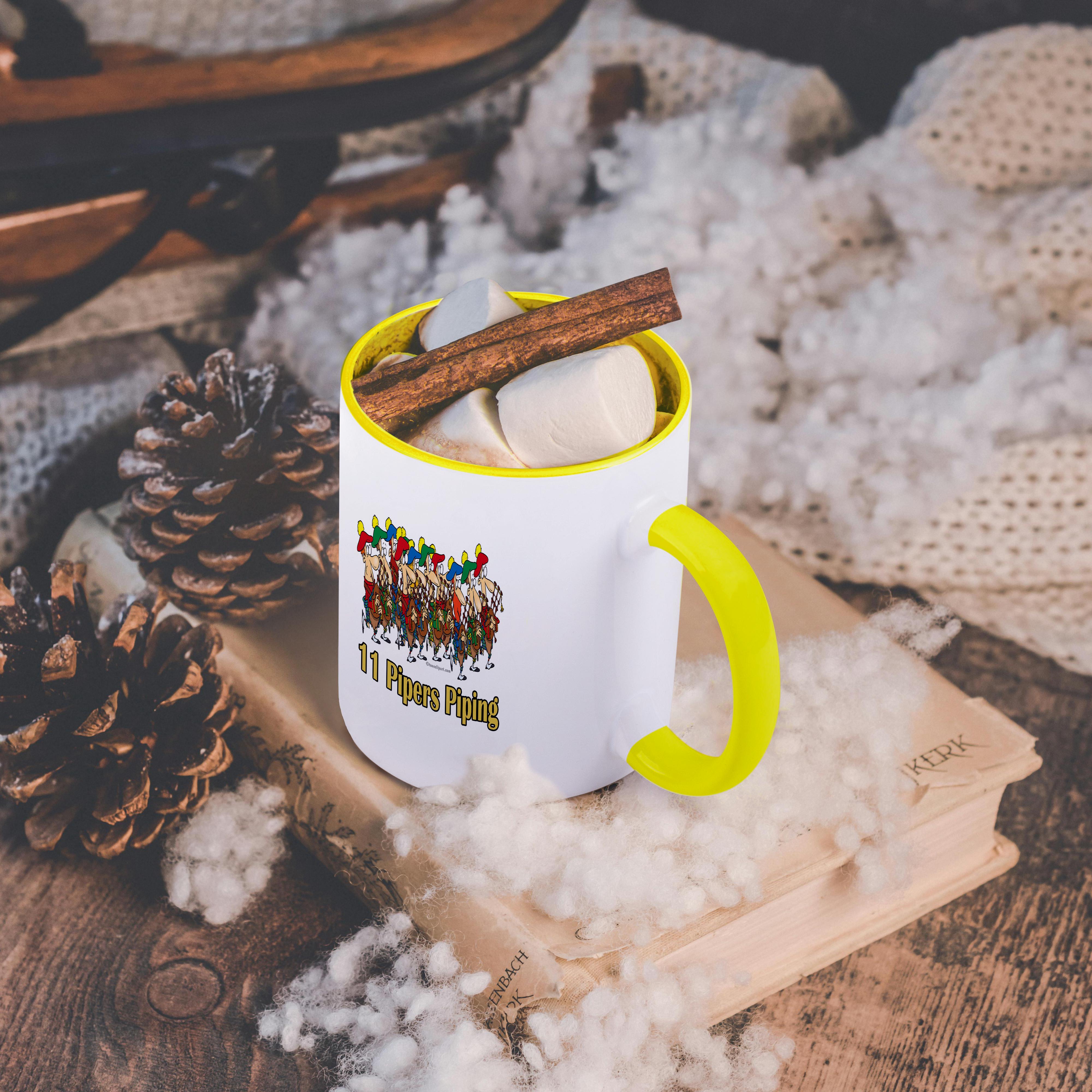 Taza 3dRose, Once Pipers Piping - Imagen 12 de 99
