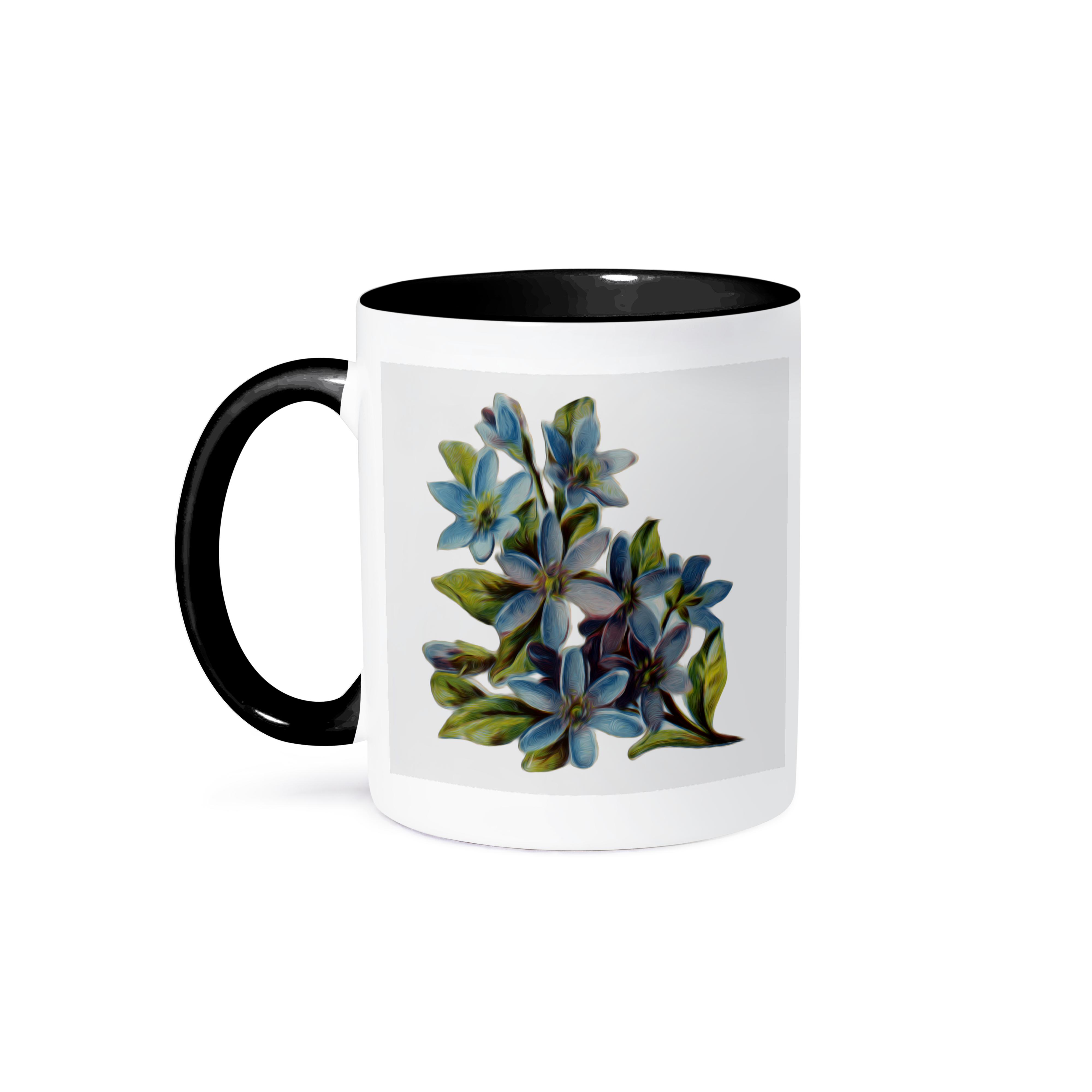 3dRose, Vintage Floral Prairie Blue-Eyed Grass Flowers, Mug - Picture 15 of 99