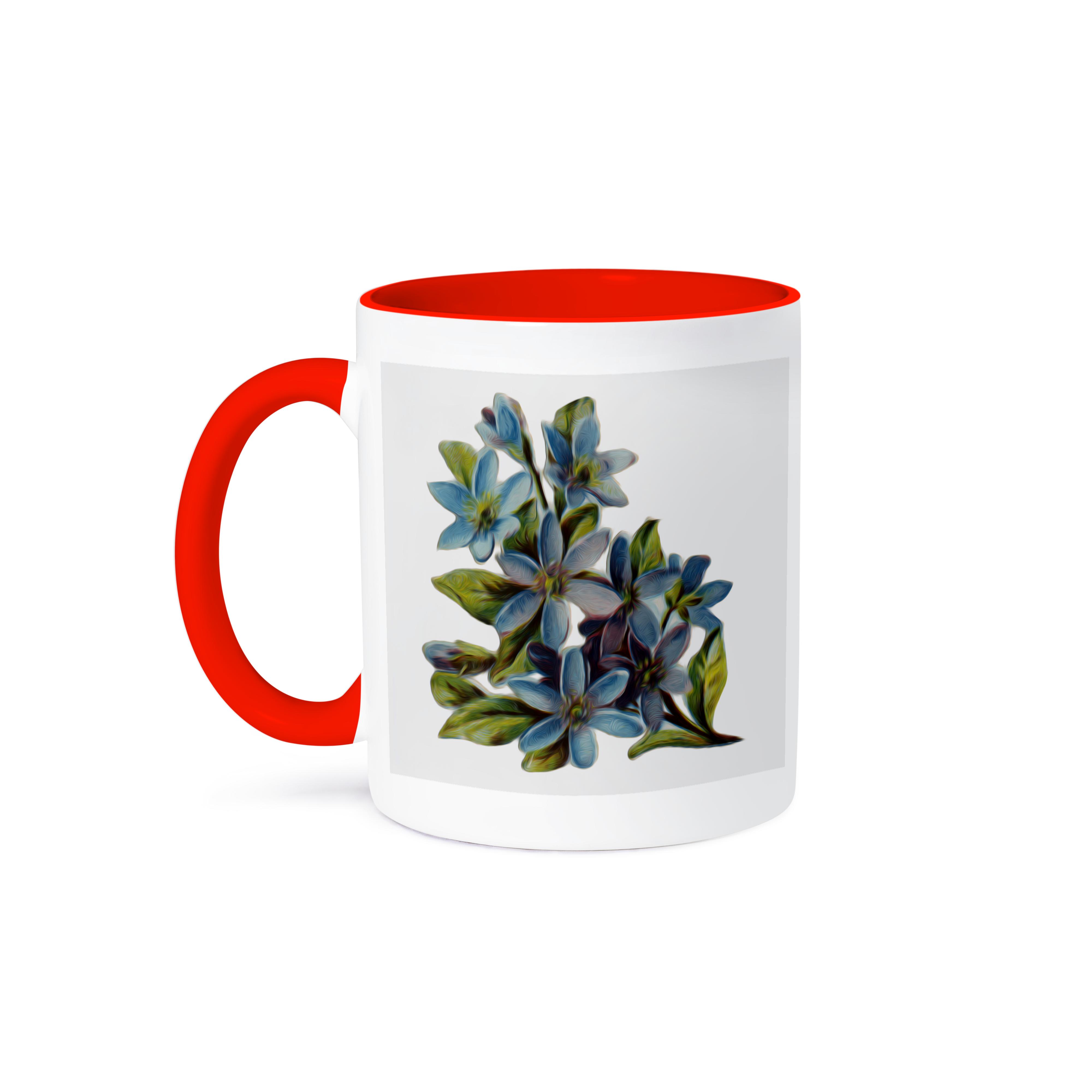 3dRose, Vintage Floral Prairie Blue-Eyed Grass Flowers, Mug - Picture 8 of 99
