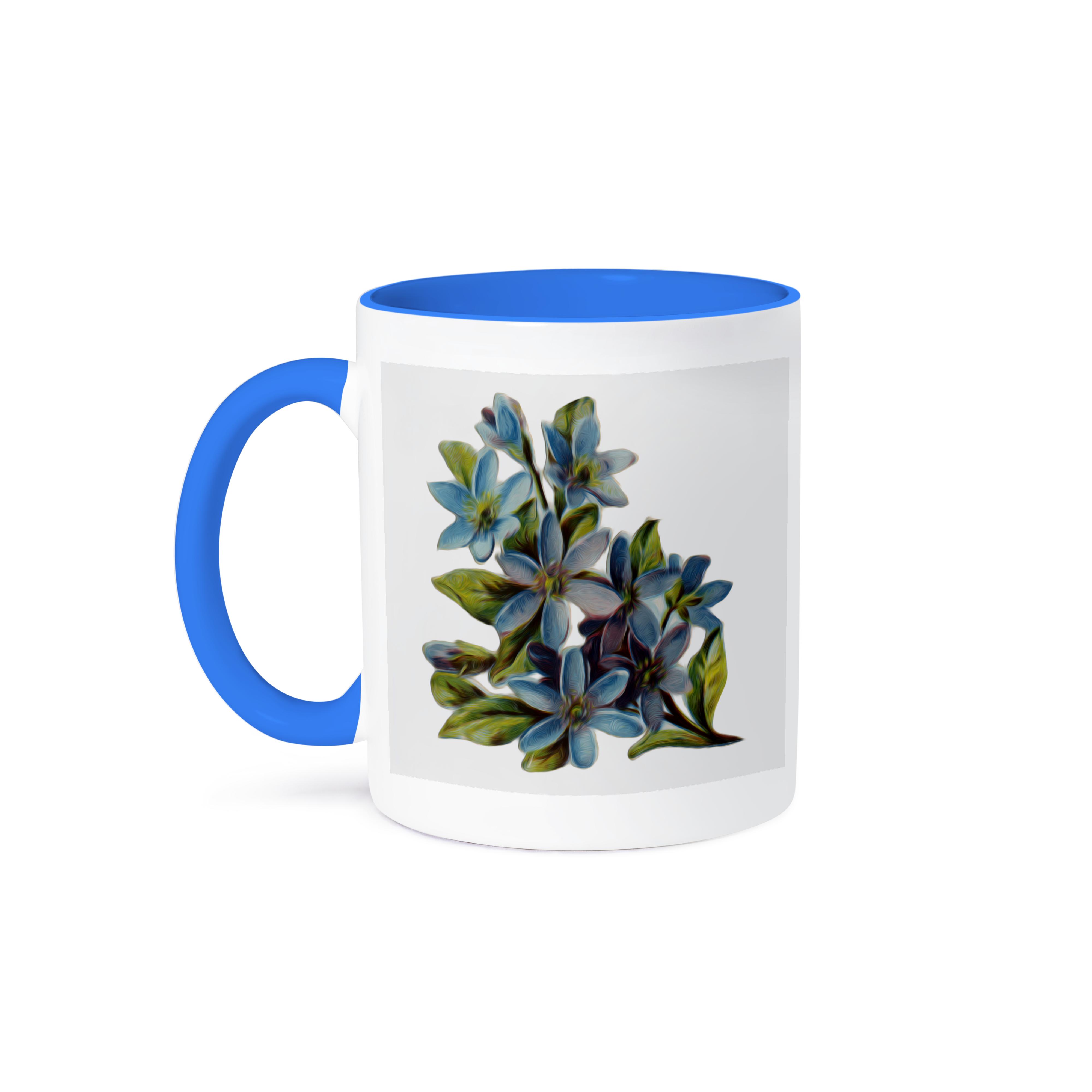 3dRose, Vintage Floral Prairie Blue-Eyed Grass Flowers, Mug - Picture 50 of 99