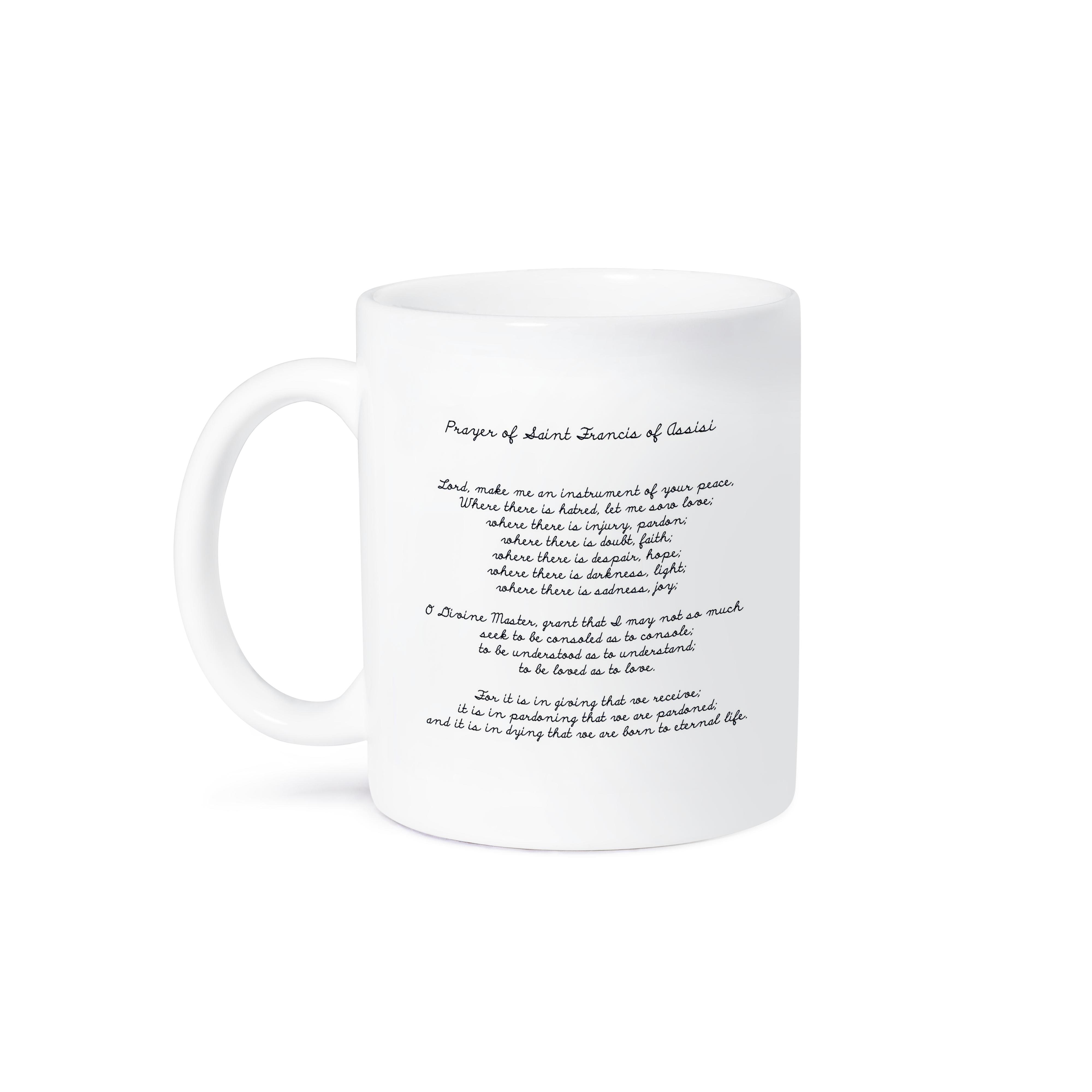 3dRose, Prayer of St. Francis of Assisi - Spirituality - Religion, Mug - Picture 15 of 99