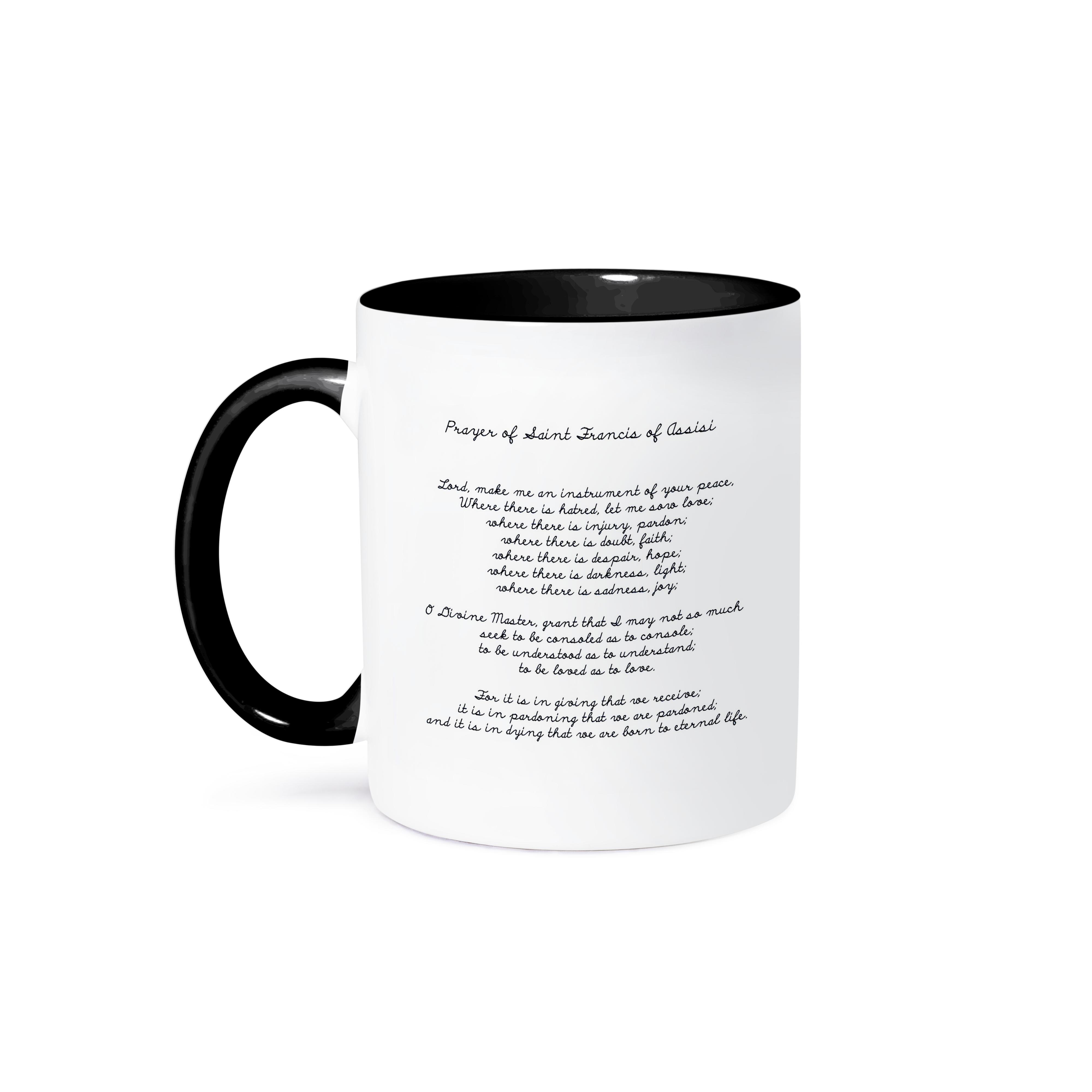 3dRose, Prayer of St. Francis of Assisi - Spirituality - Religion, Mug - Picture 22 of 99